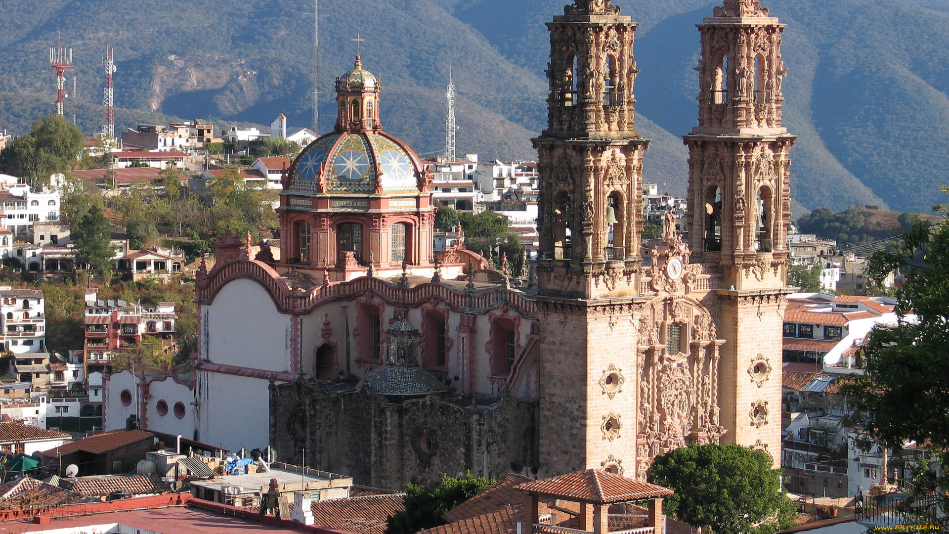 города, католические, соборы, костелы, аббатства, мексика