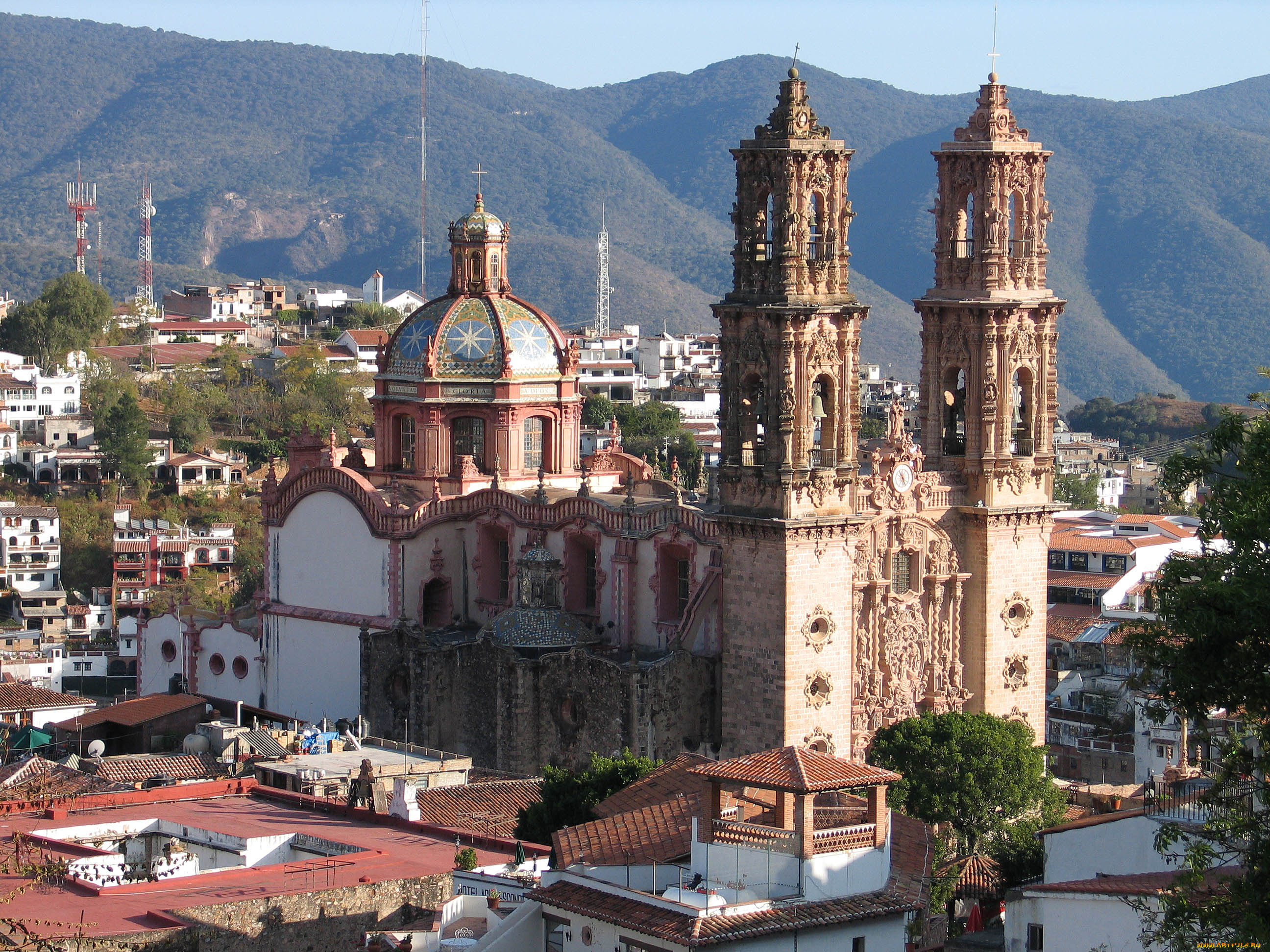 города, католические, соборы, костелы, аббатства, мексика
