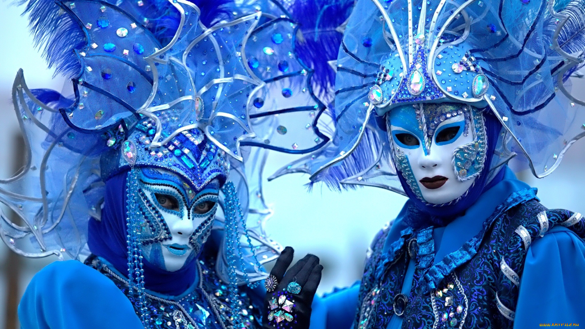 разное, маски, , карнавальные, костюмы, венеция, костюмы, синий, карнавал