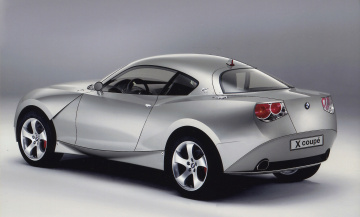 обоя bmw x coupe concept 2001, автомобили, bmw, x, coupe, concept, 2001