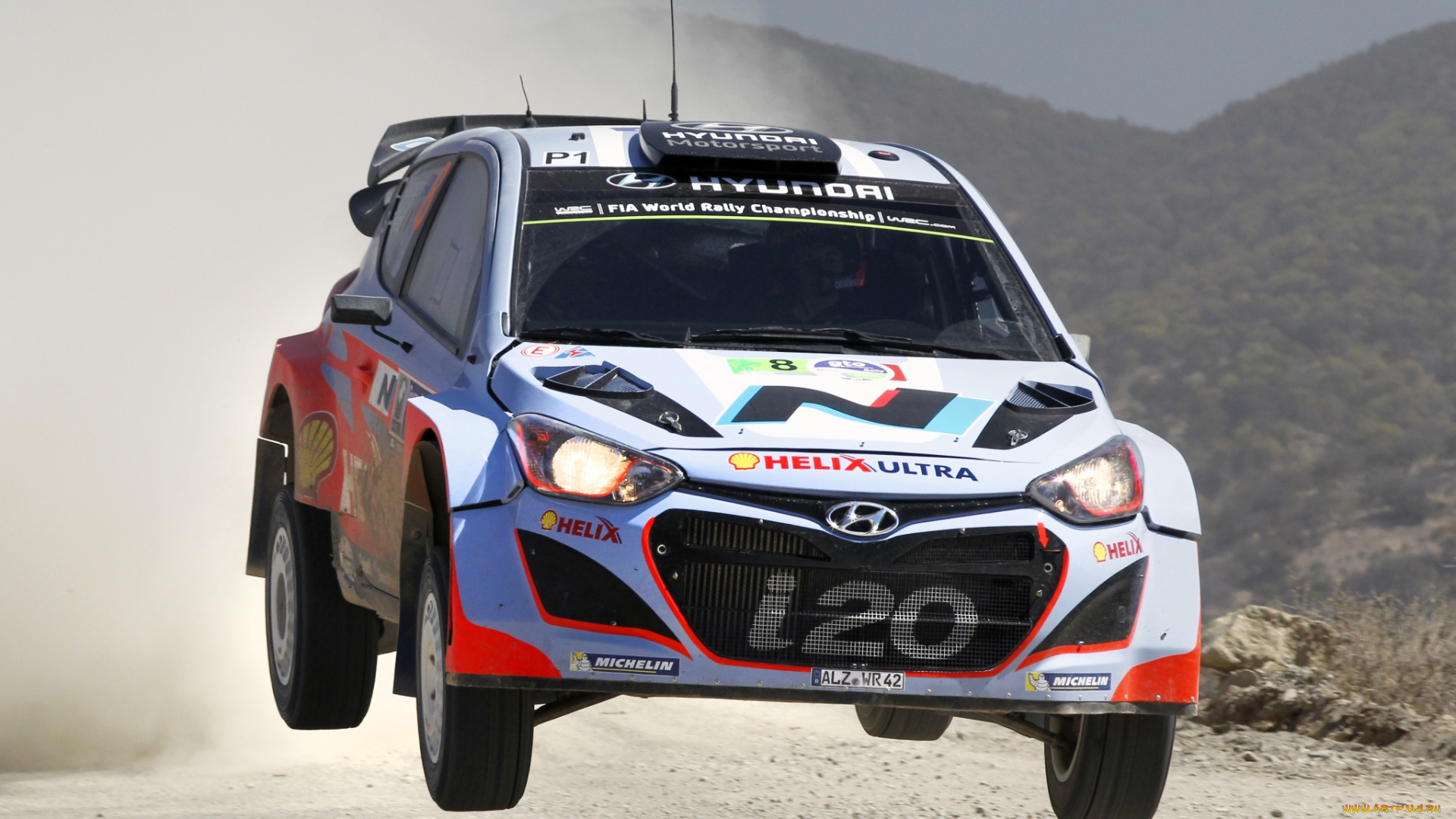 спорт, авторалли, пыль, скорость, 2014, wrc, i20, hyundai