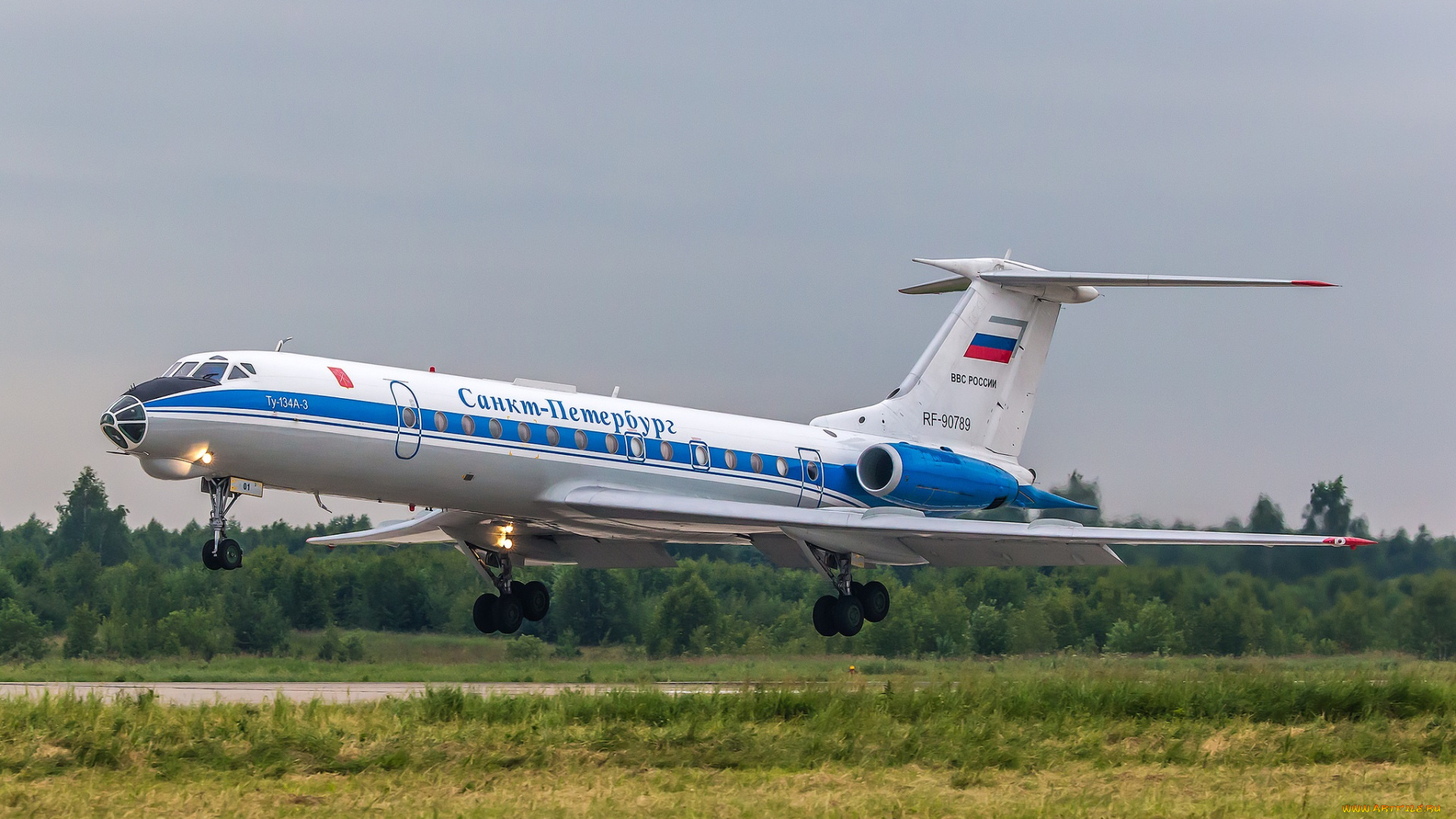 tu-134ak, авиация, пассажирские, самолёты, авиалайнер