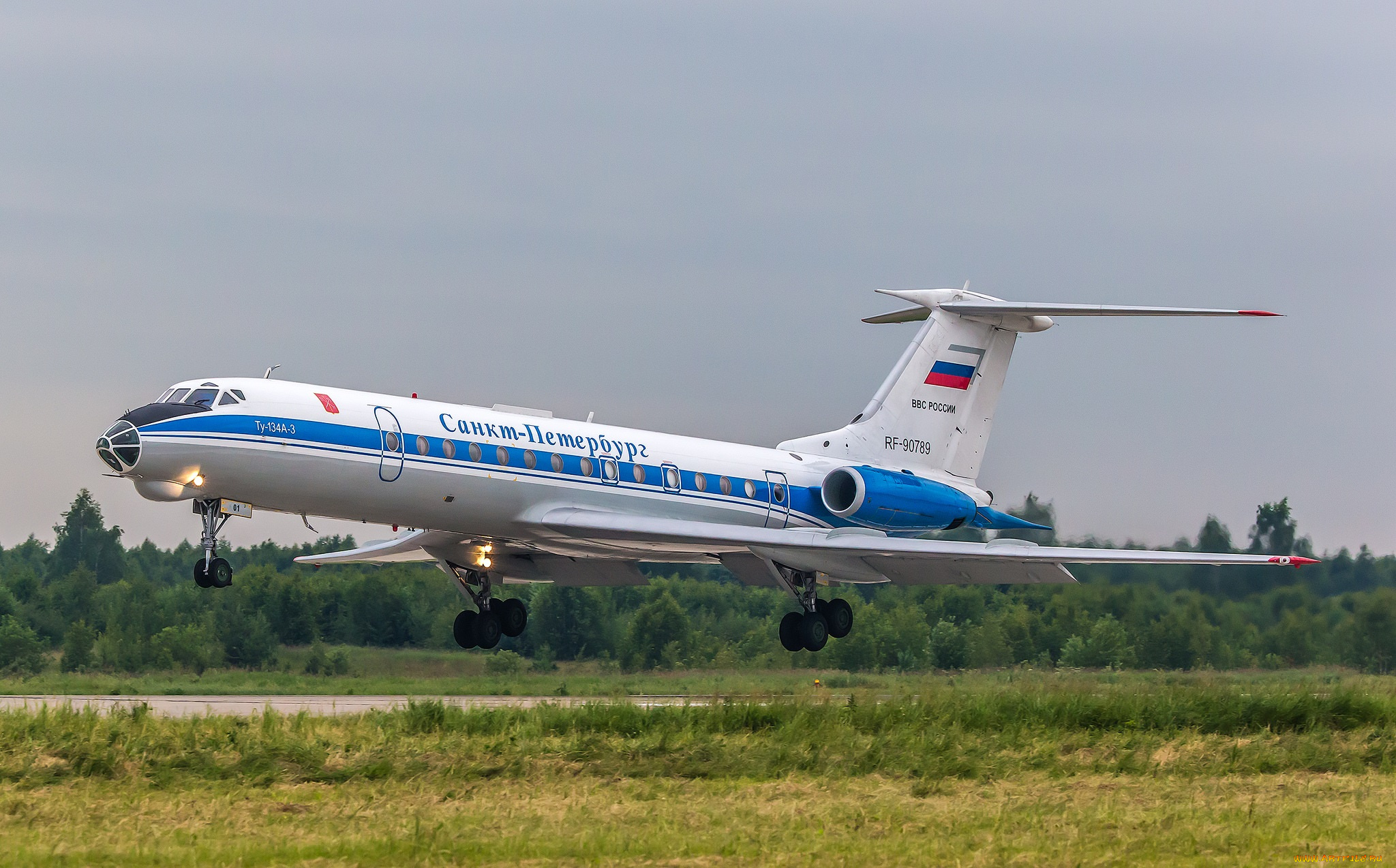 tu-134ak, авиация, пассажирские, самолёты, авиалайнер