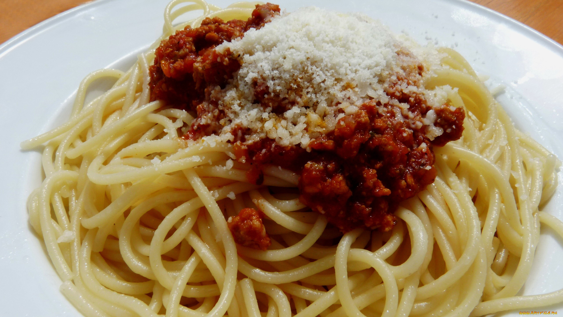 еда, макаронные, блюда, соус, спагетти, тертый, сыр