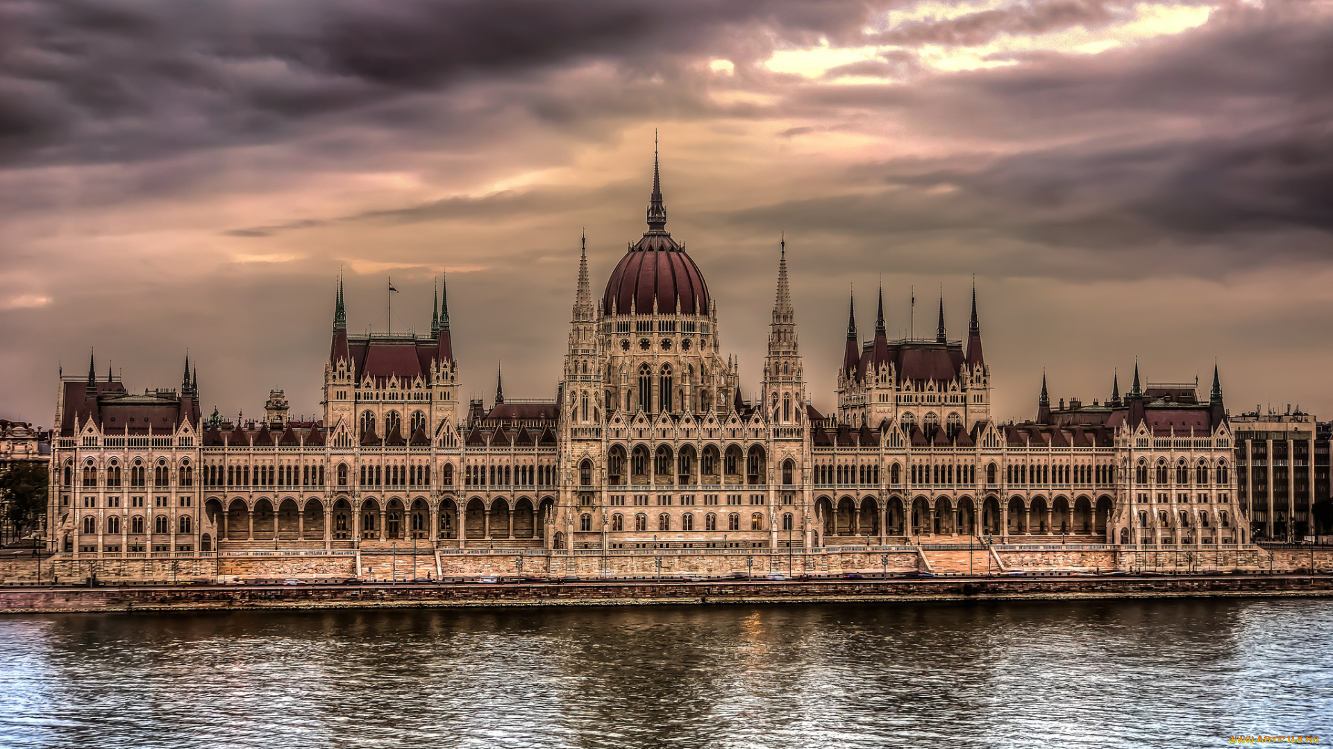 hungary, parliament, building, города, будапешт, , венгрия, парламент