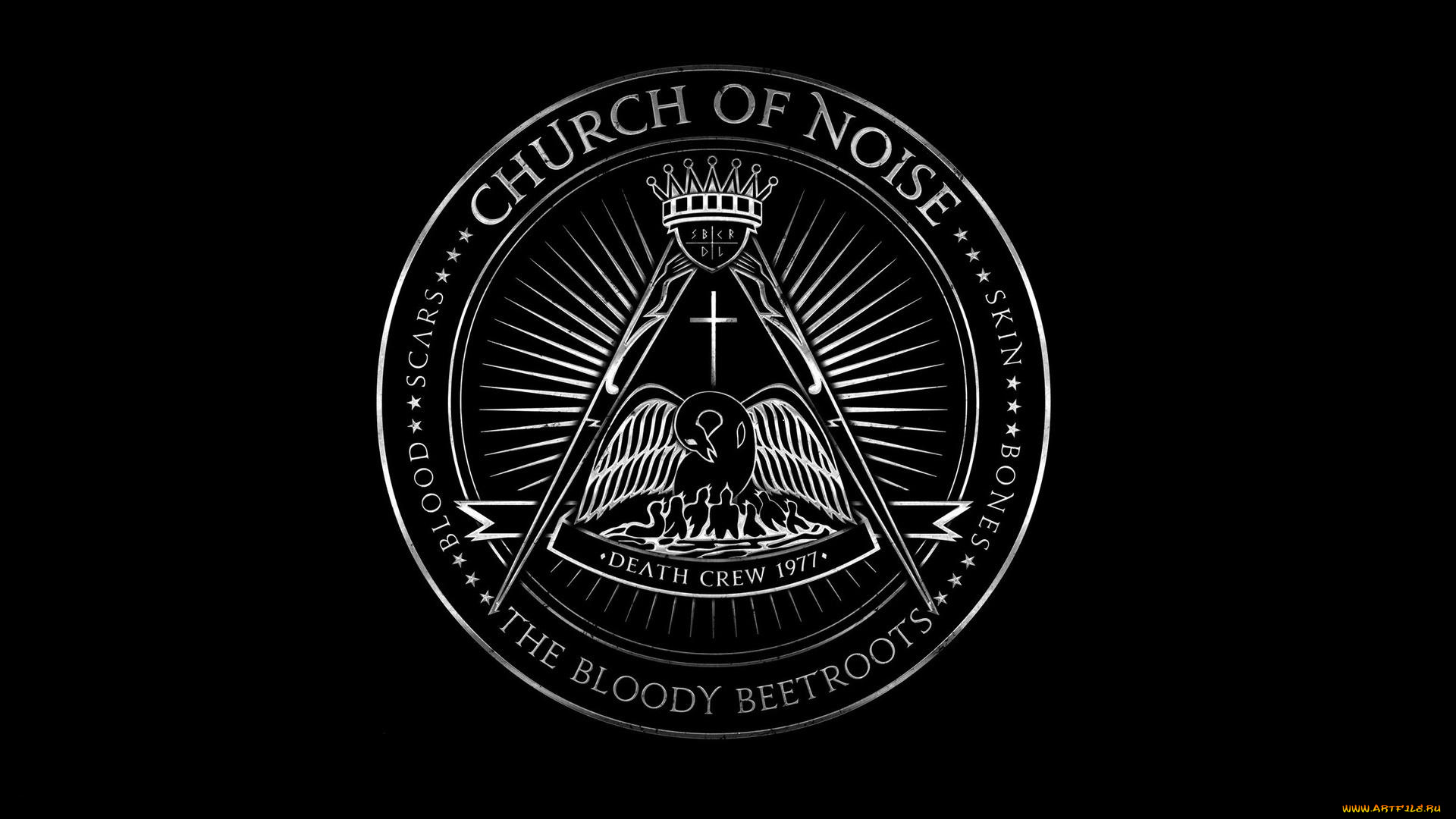 chirch, of, noise, the, bloody, beetroots, музыка, другое, знак, печать