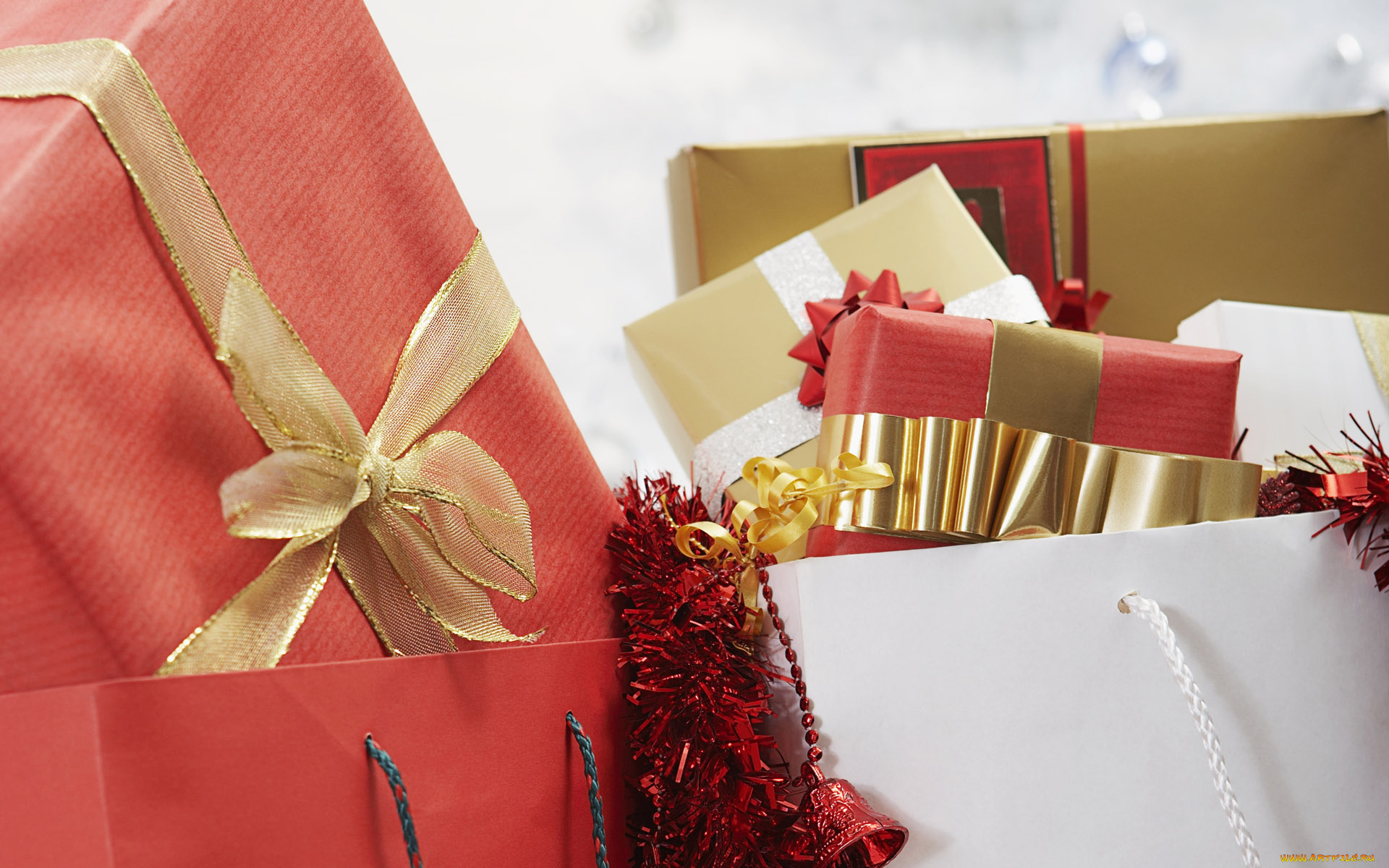 праздничные, подарки, коробочки, ленты, пакеты, коробки