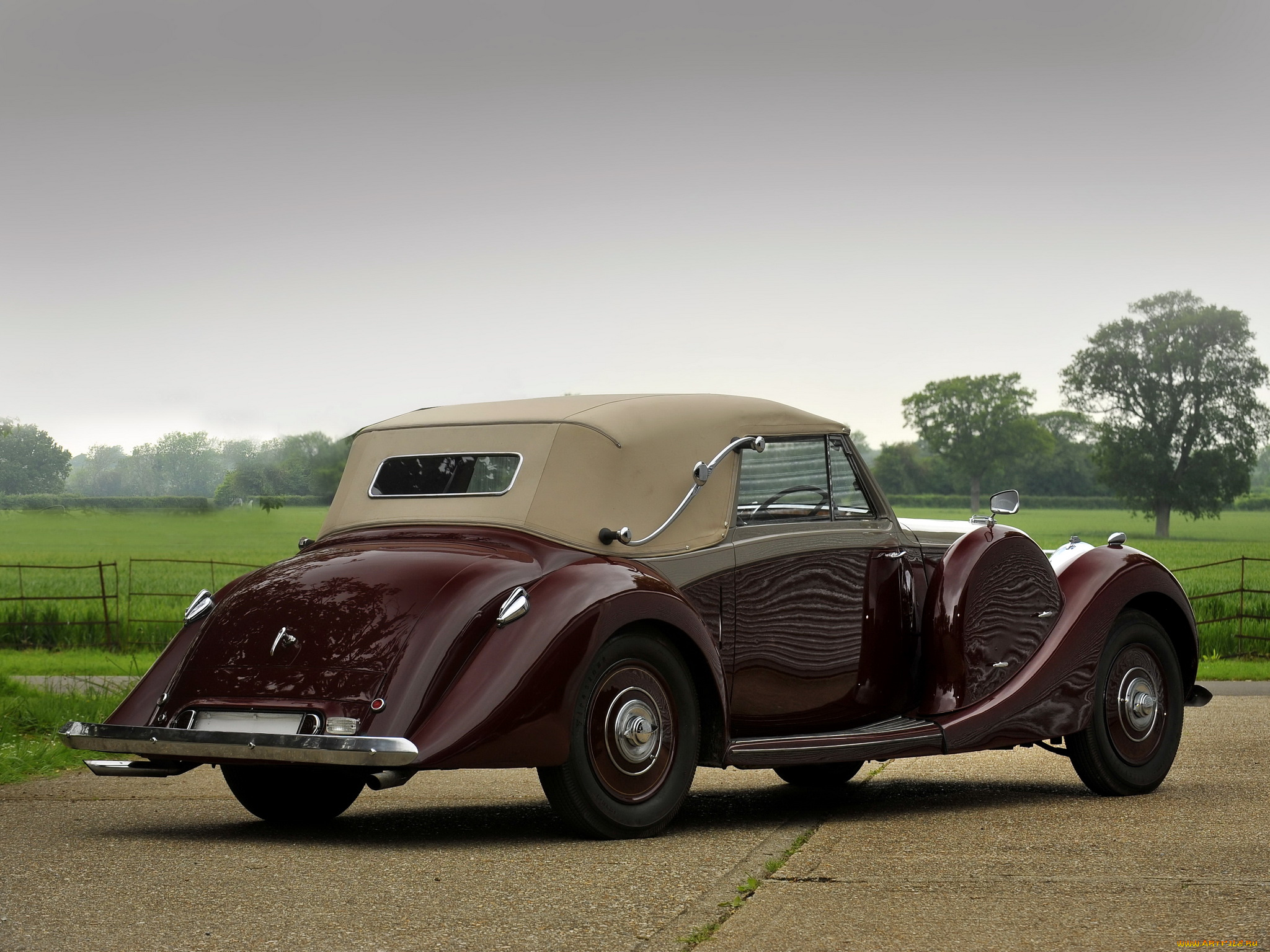 автомобили, классика, drophead, rapide, v12, lagonda, 1938г, coupe