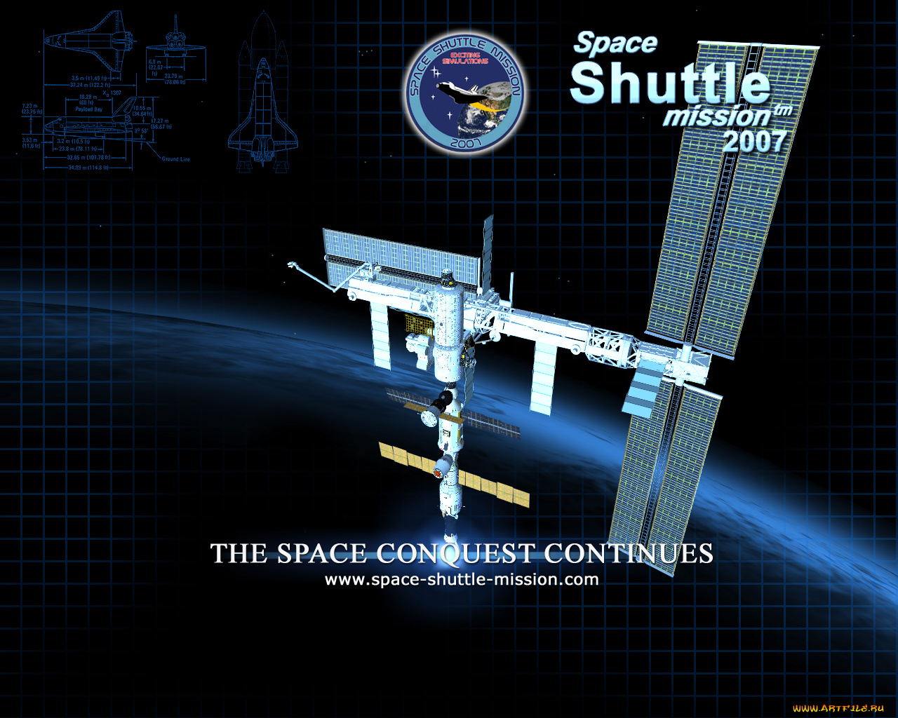 space, shuttle, mission, 2007, видео, игры