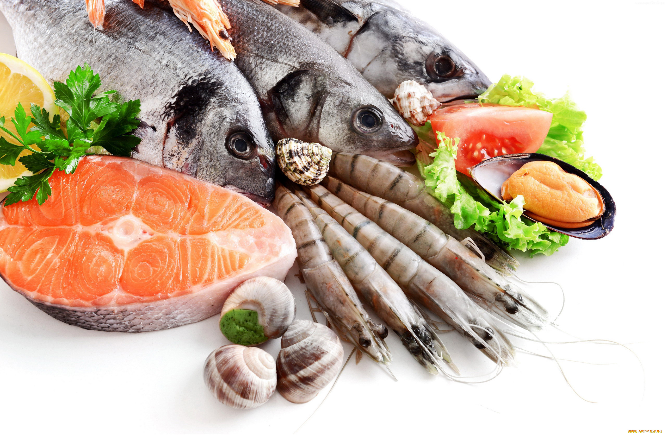 еда, рыба, , морепродукты, , суши, , роллы, улитки, зелень, креветки, мидии