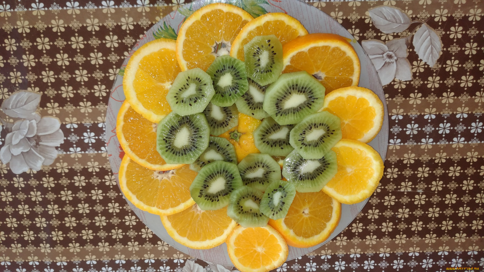 еда, фрукты, , ягоды, киви, апельсин