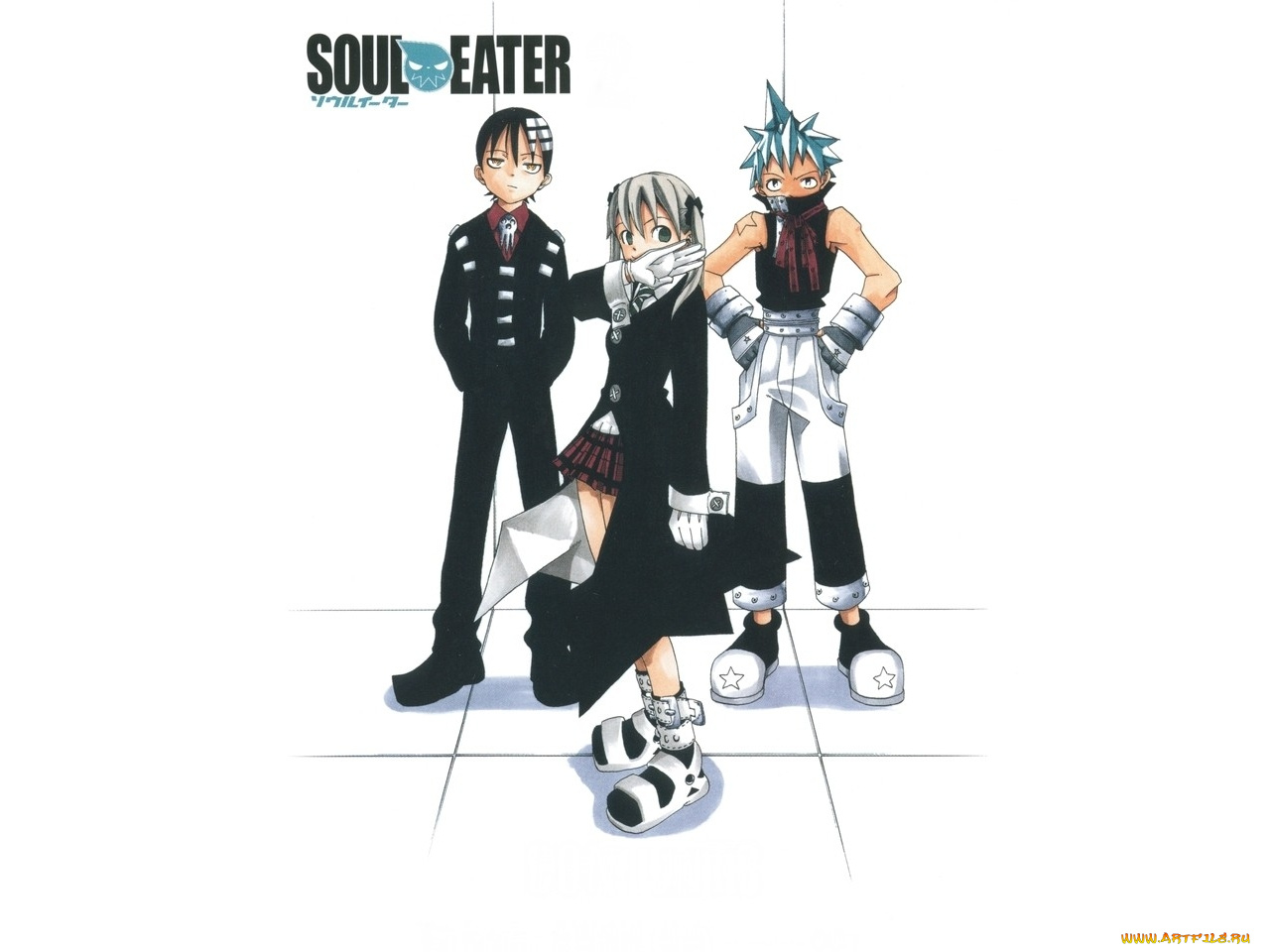 аниме, soul, eater