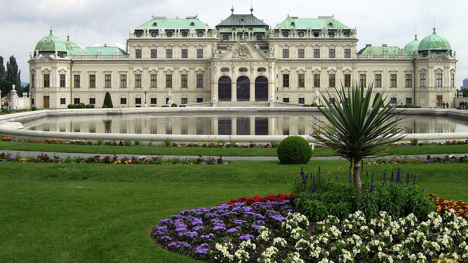 belvedere, palace, города, вена, , австрия, belvedere, palace