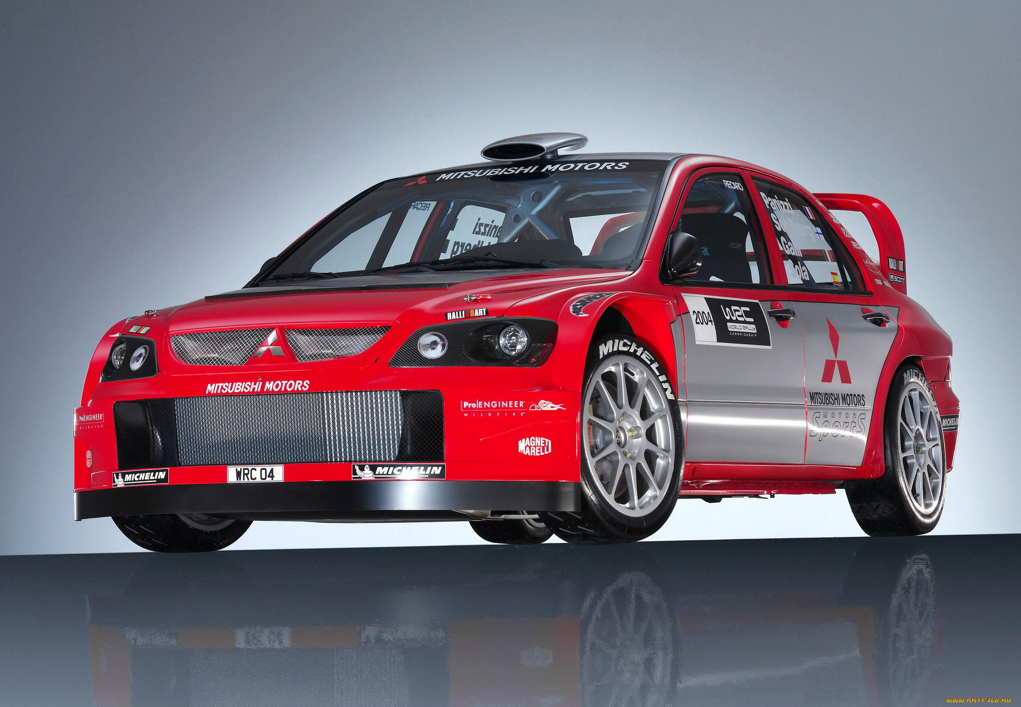 mitsubishi, lancer, wrc04, 2004, автомобили, mitsubishi, lancer, wrc04, 2004