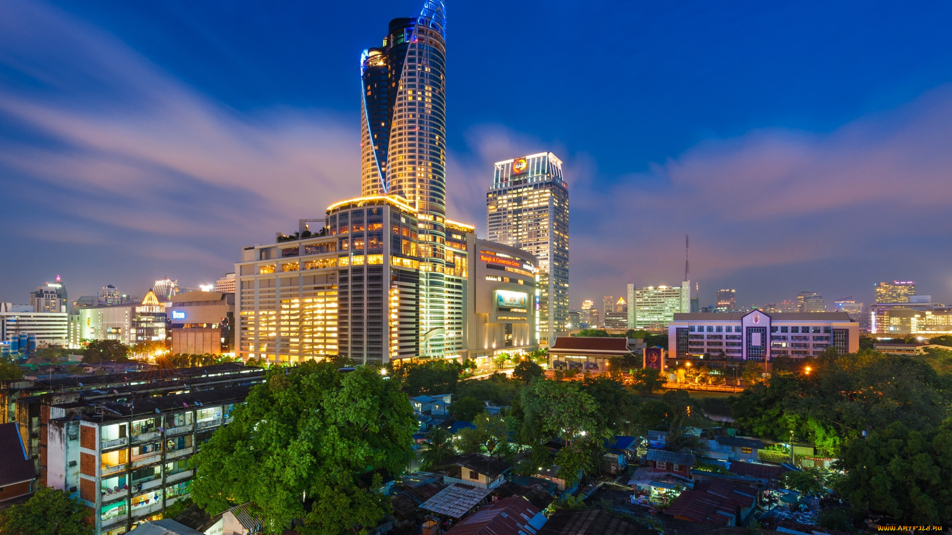 города, бангкок, таиланд, архитектура, оригинальность
