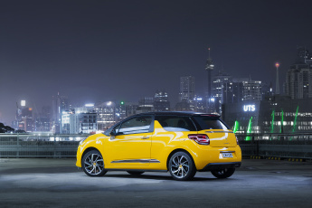Картинка автомобили citroen au-spec cabrio ds3 citroеn желтый 2015г