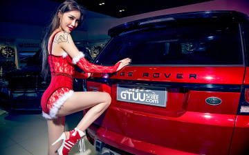Картинка автомобили -авто+с+девушками взгляд девушка азиатка автомобиль фон