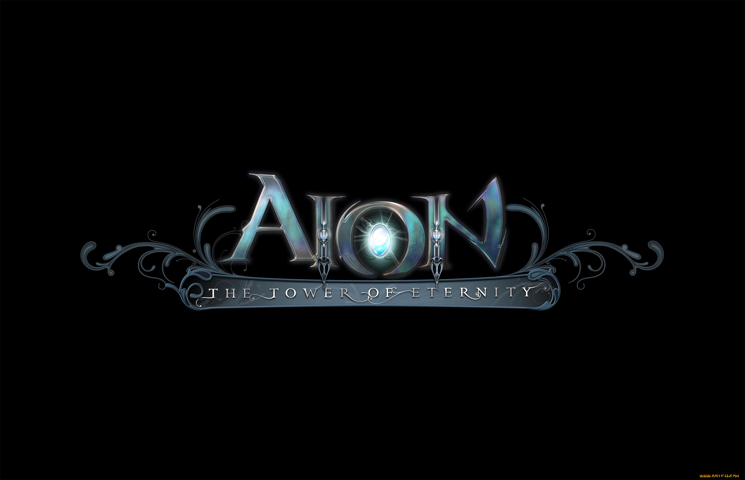 видео, игры, aion, , the, tower, of, eternity, название, логотип