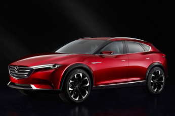 Картинка автомобили mazda concept koeru красный 2015г