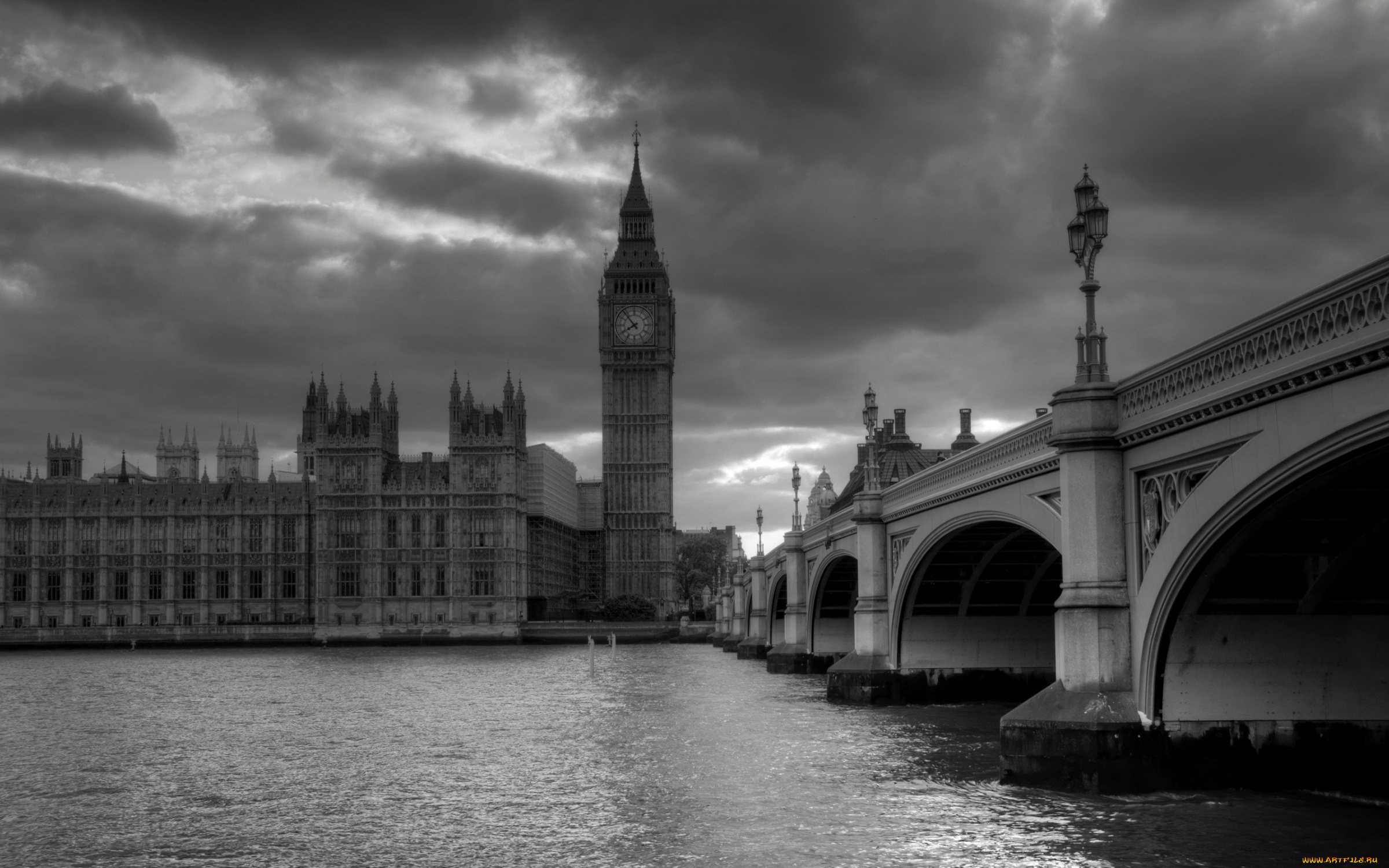 westminster, palace, города, лондон, , великобритания, мост, дворец, вестминстер, часы, темза, биг, бен, башня, река