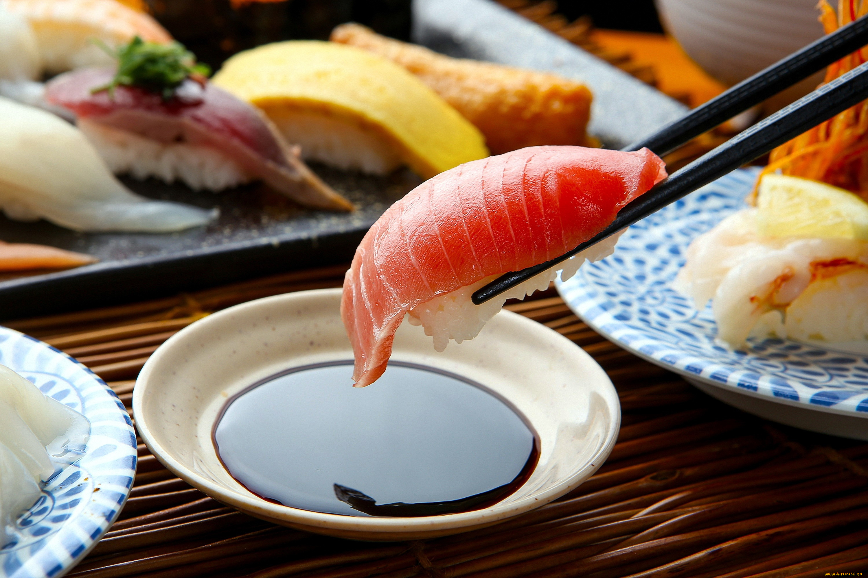 еда, рыба, , морепродукты, , суши, , роллы, японская, соус, суши, кухня