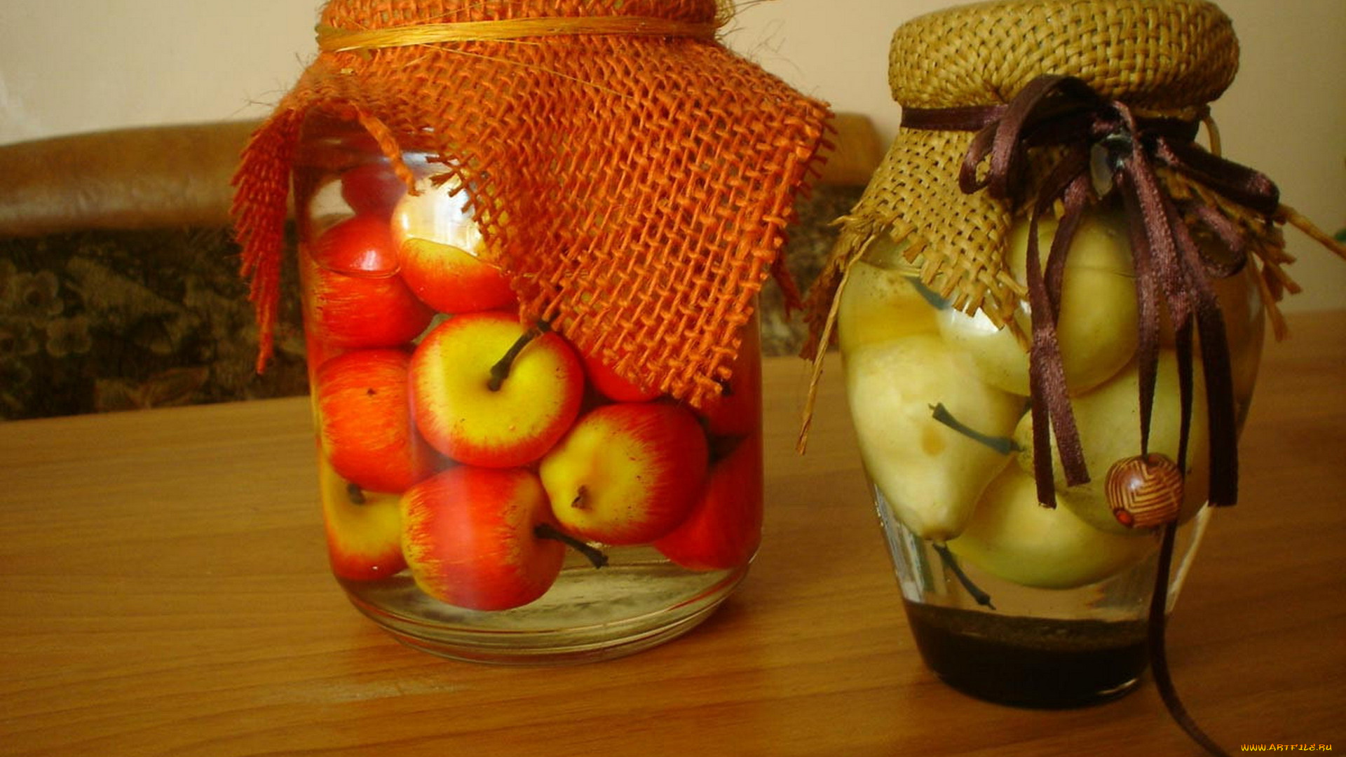 еда, фрукты, ягоды, банки, яблоки, груши, моченья