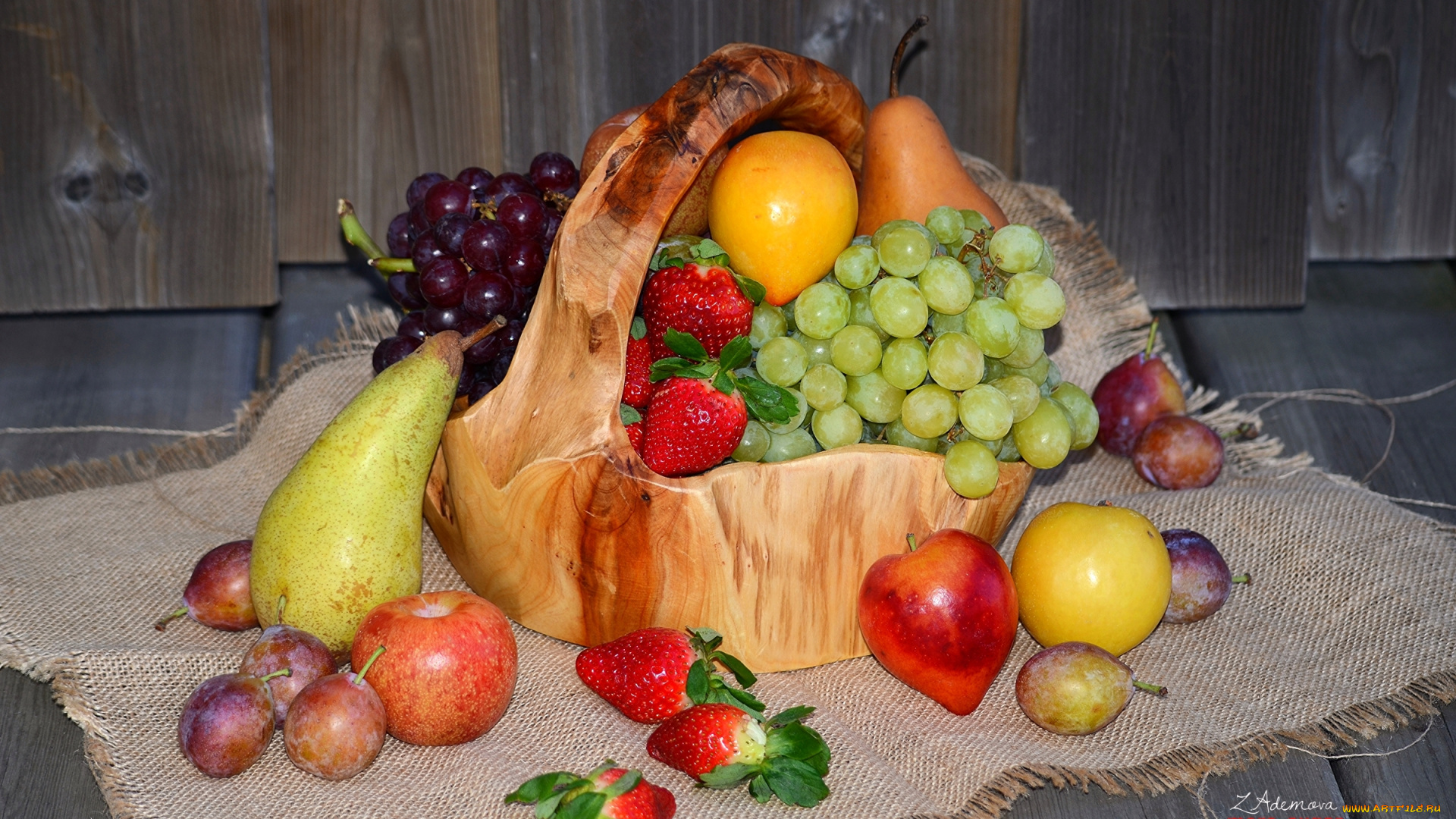 еда, фрукты, , ягоды, сливы, клубника, виноград, груши, яблоки