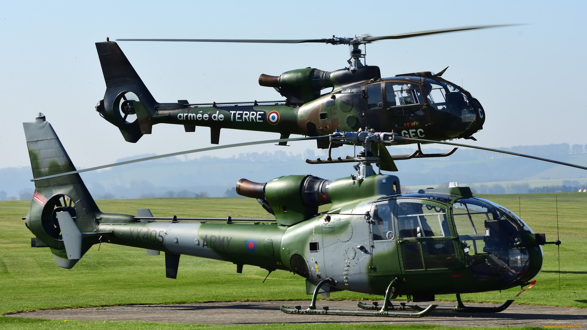 aerospeciale, sa, 342m, gazelle, авиация, вертолёты, вертушка