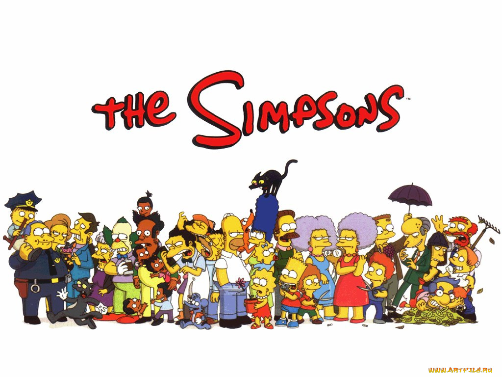 мультфильмы, the, simpsons