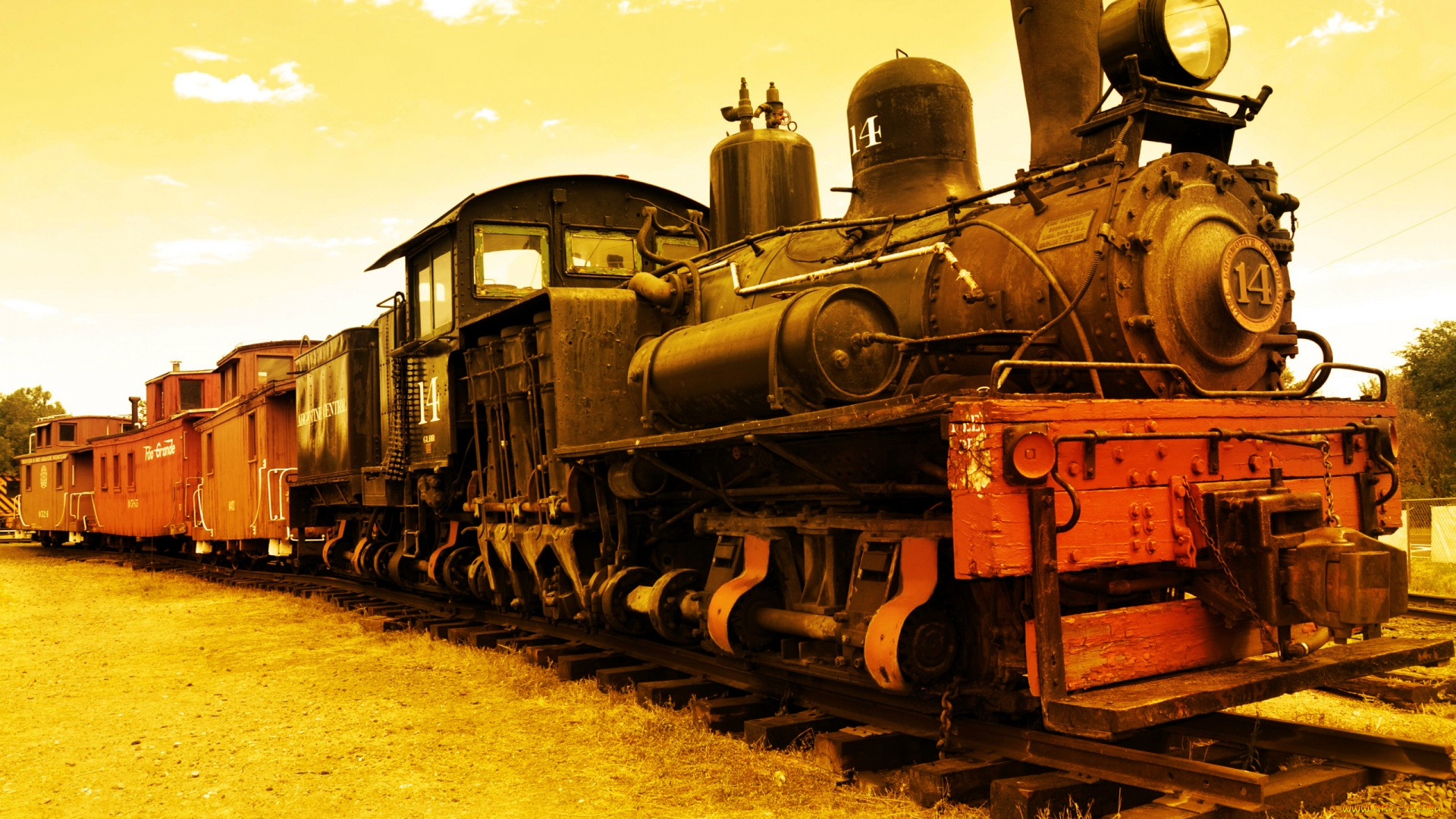 vintage, train, техника, паровозы, паровоз, музей, вагоны, экспонат