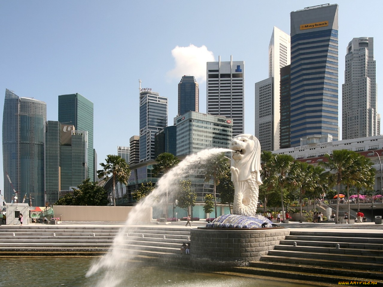 города, сингапур