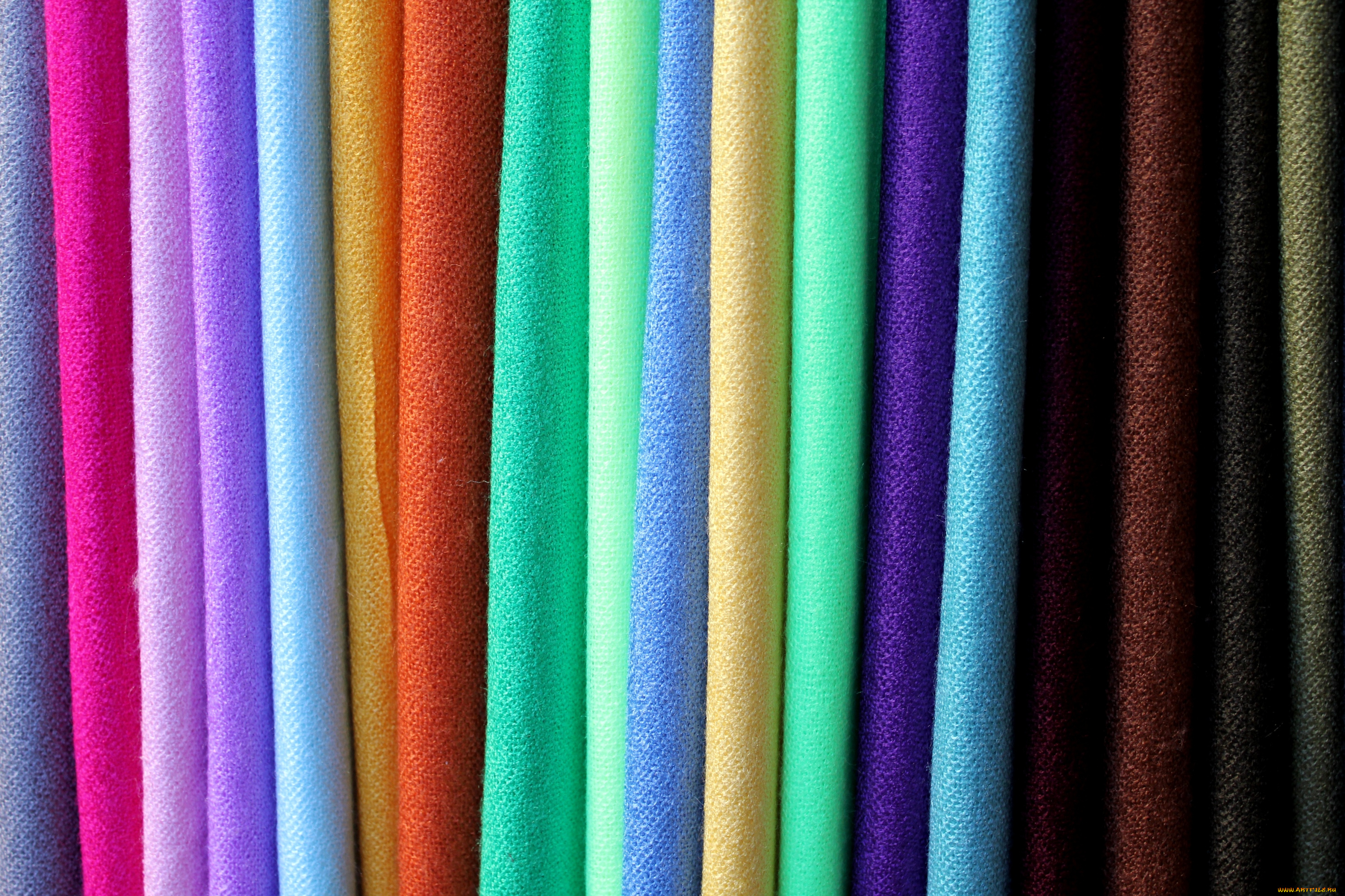 разное, текстуры, ткань, разноцветный