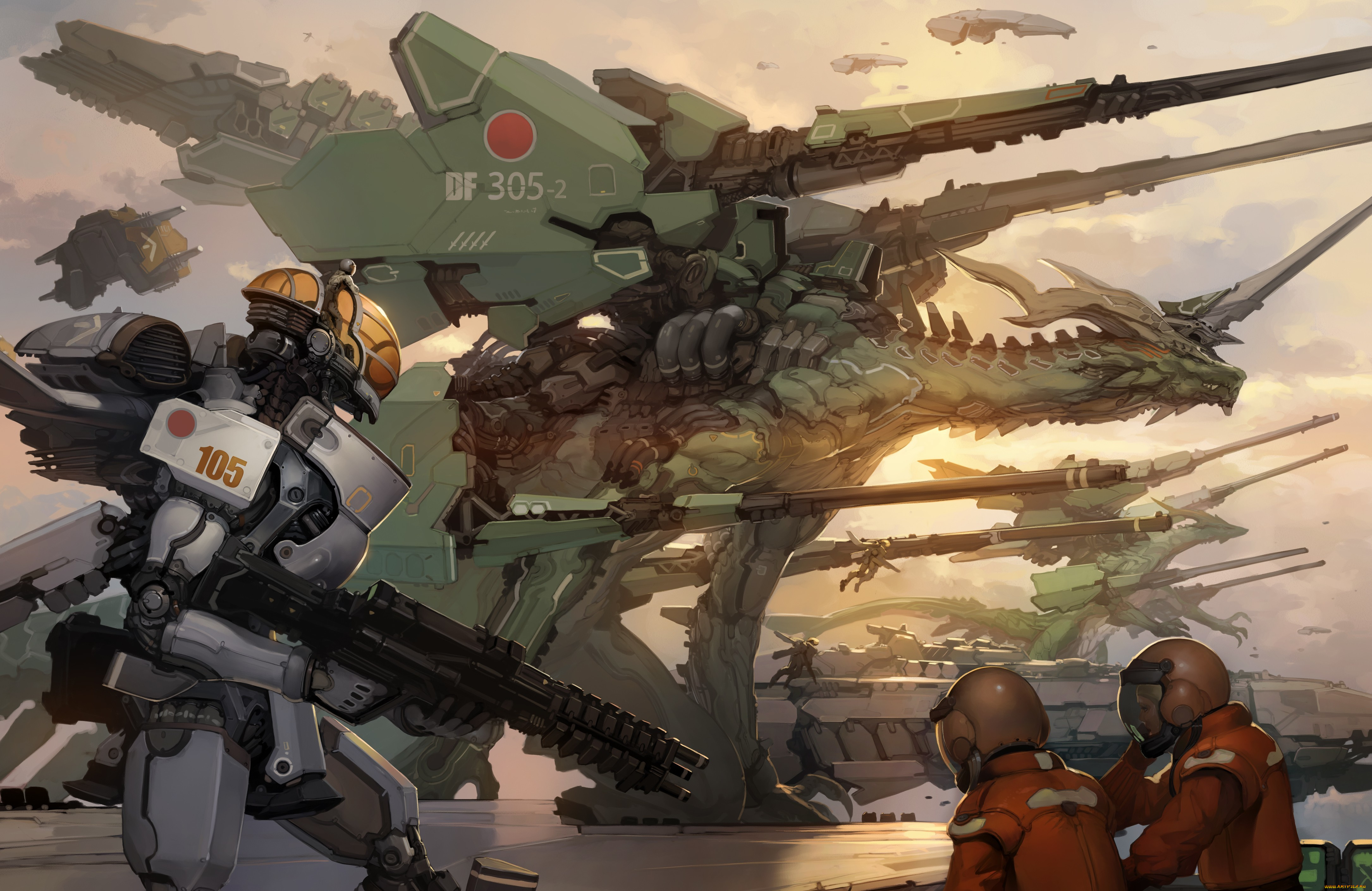 аниме, -weapon, , blood, &, technology, оружие, takayama, toshiaki, робот, арт, машины, меха, драконы, войны