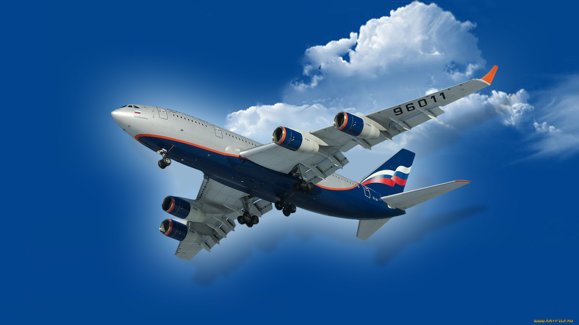 ил-96-300, авиация, пассажирские, самолёты, дальнемагистральный, гражданская, ил96, пассажирский, самолет