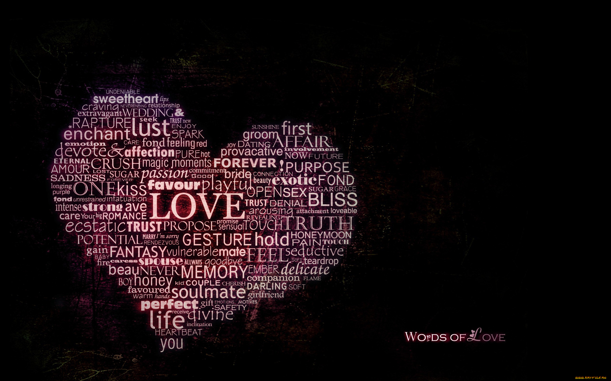праздничные, день, св, валентина, сердечки, любовь, слова, любви, сердце