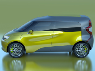 Картинка renault+frendzy+concept+2011 автомобили 3д concept 2011 frendzy renault