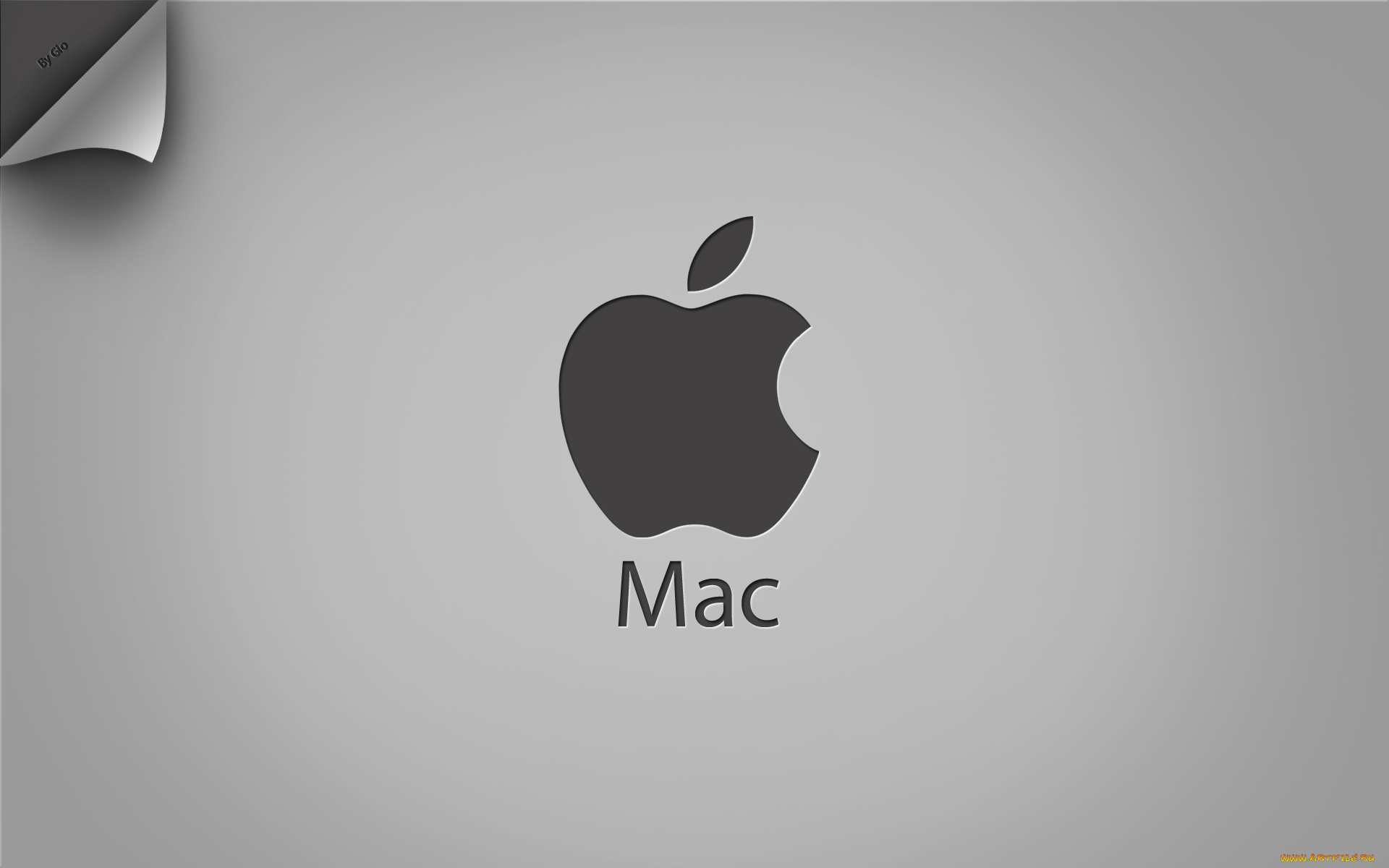 компьютеры, mac, os, фон, логотип