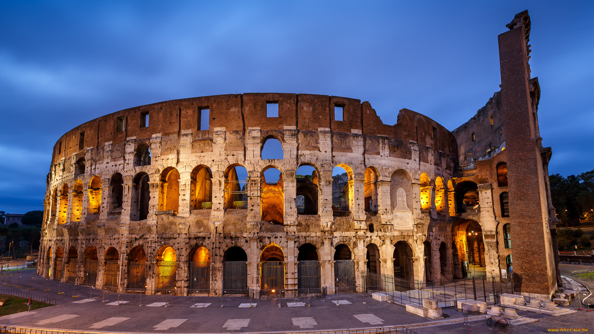 coliseum, города, рим, , ватикан, , италия, античность, колизей