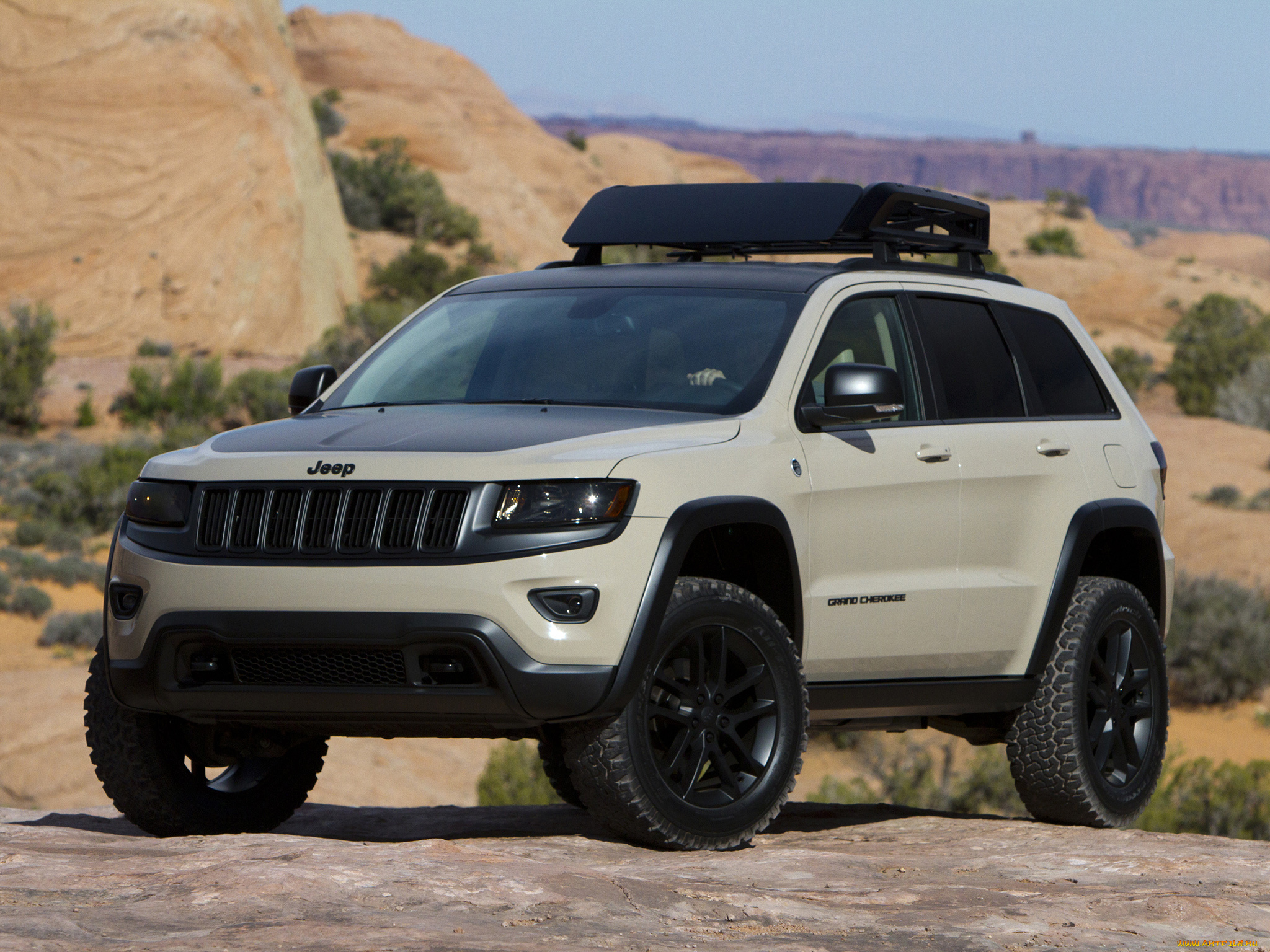 автомобили, jeep, warrior, cherokee, trail, grand, wk2, concept