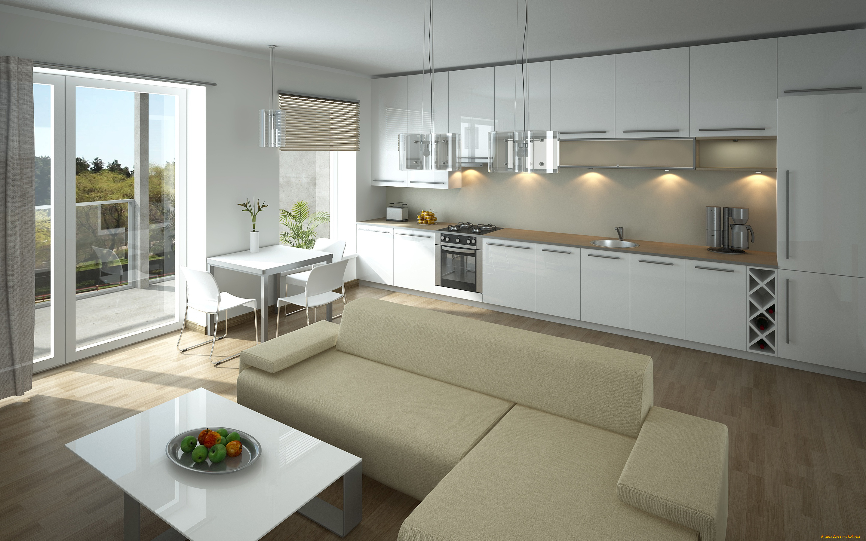 интерьер, кухня, стиль, interior, design, living, room, kitchen, style, дизайн