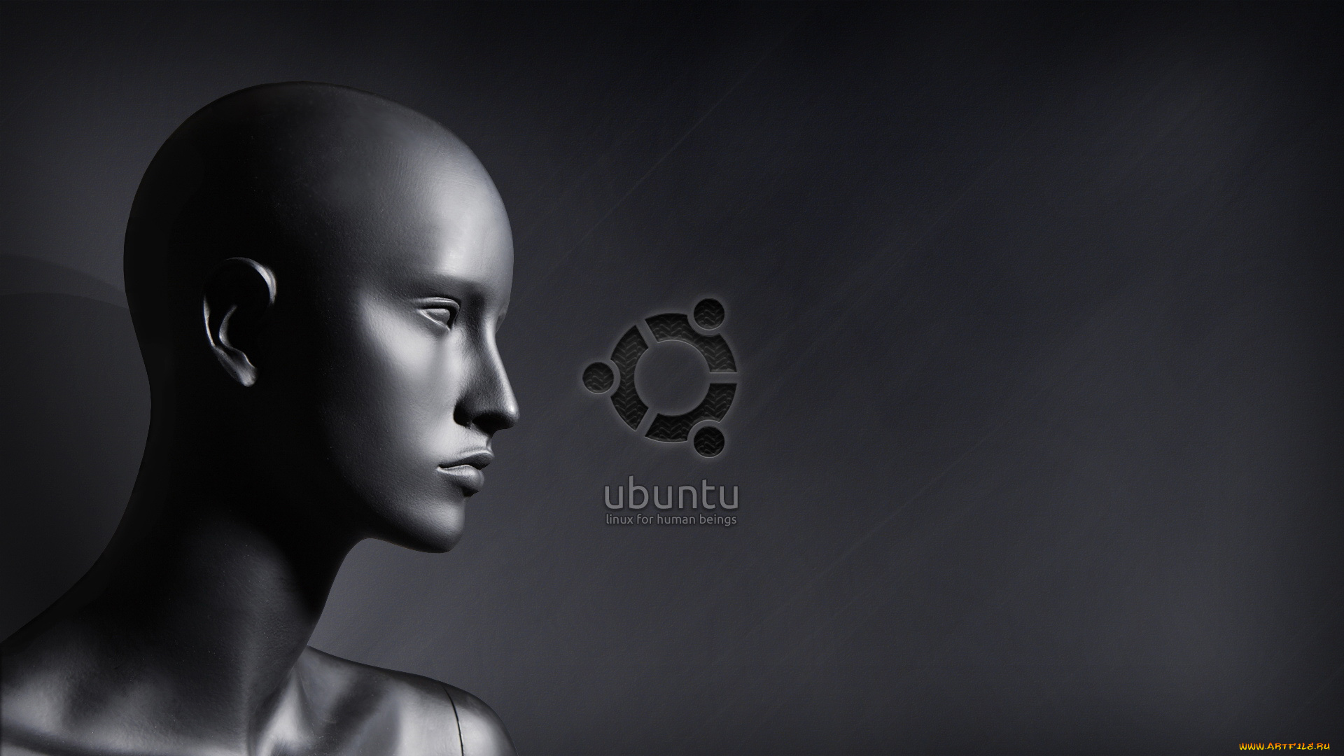 компьютеры, ubuntu, linux, лицо, эмблема