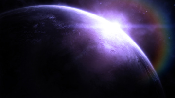 Картинка космос арт планета звезда