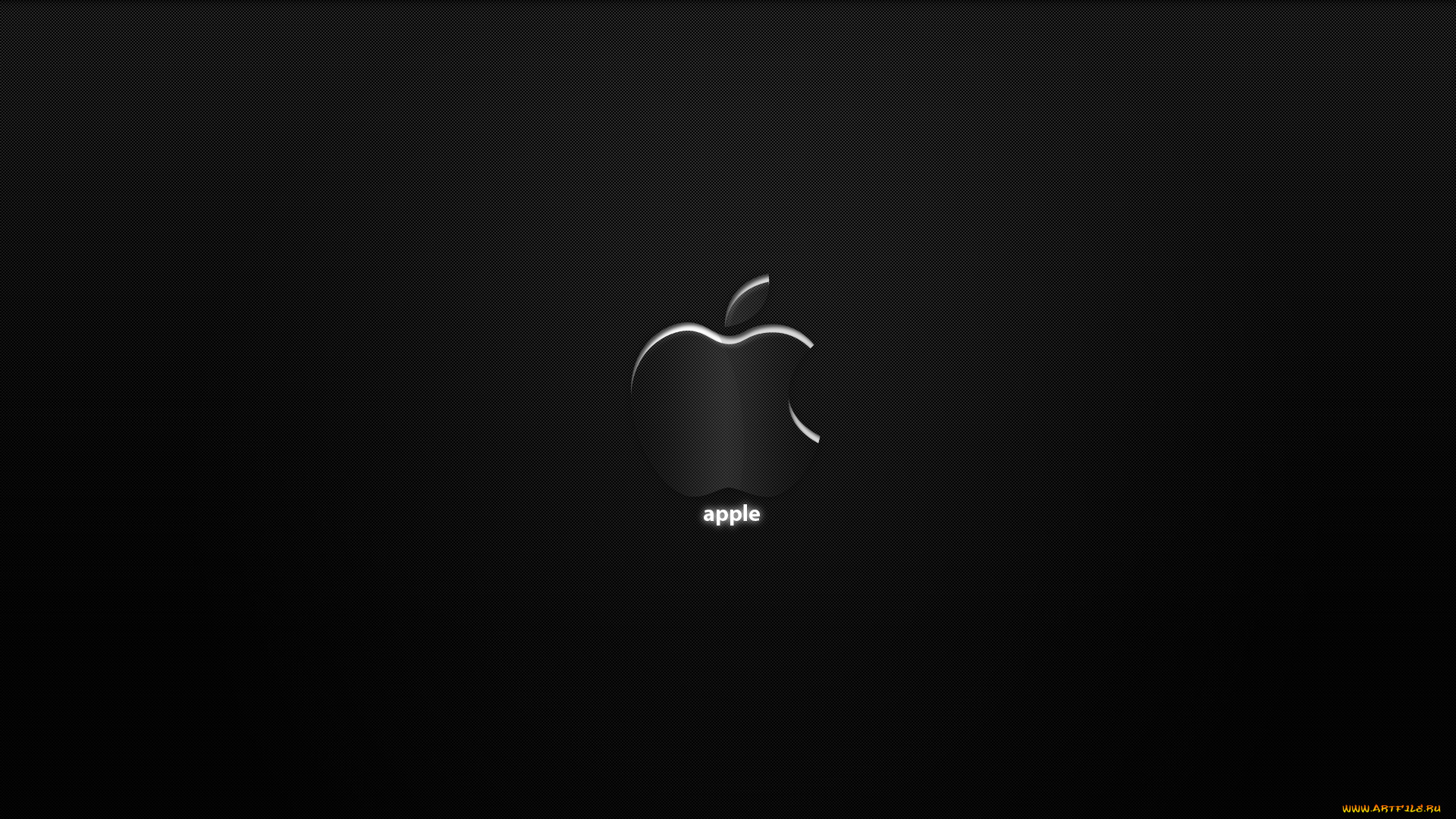 компьютеры, apple, тёмный, яблоко, логотип