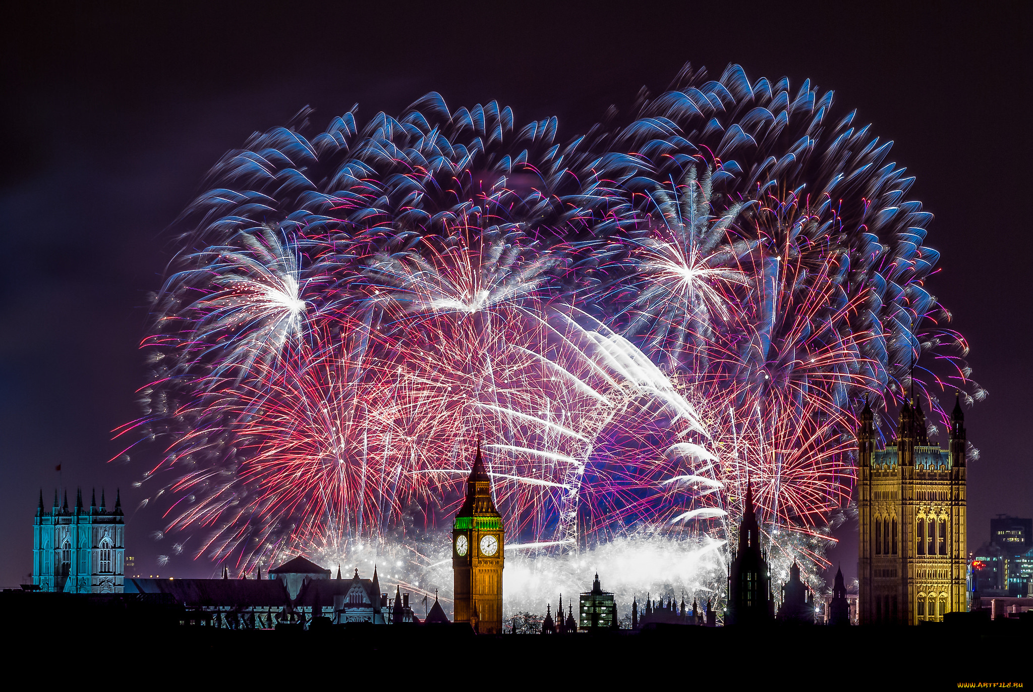 fireworks, for, london, города, лондон, , великобритания, биг, бэн, фейерверк, ночь