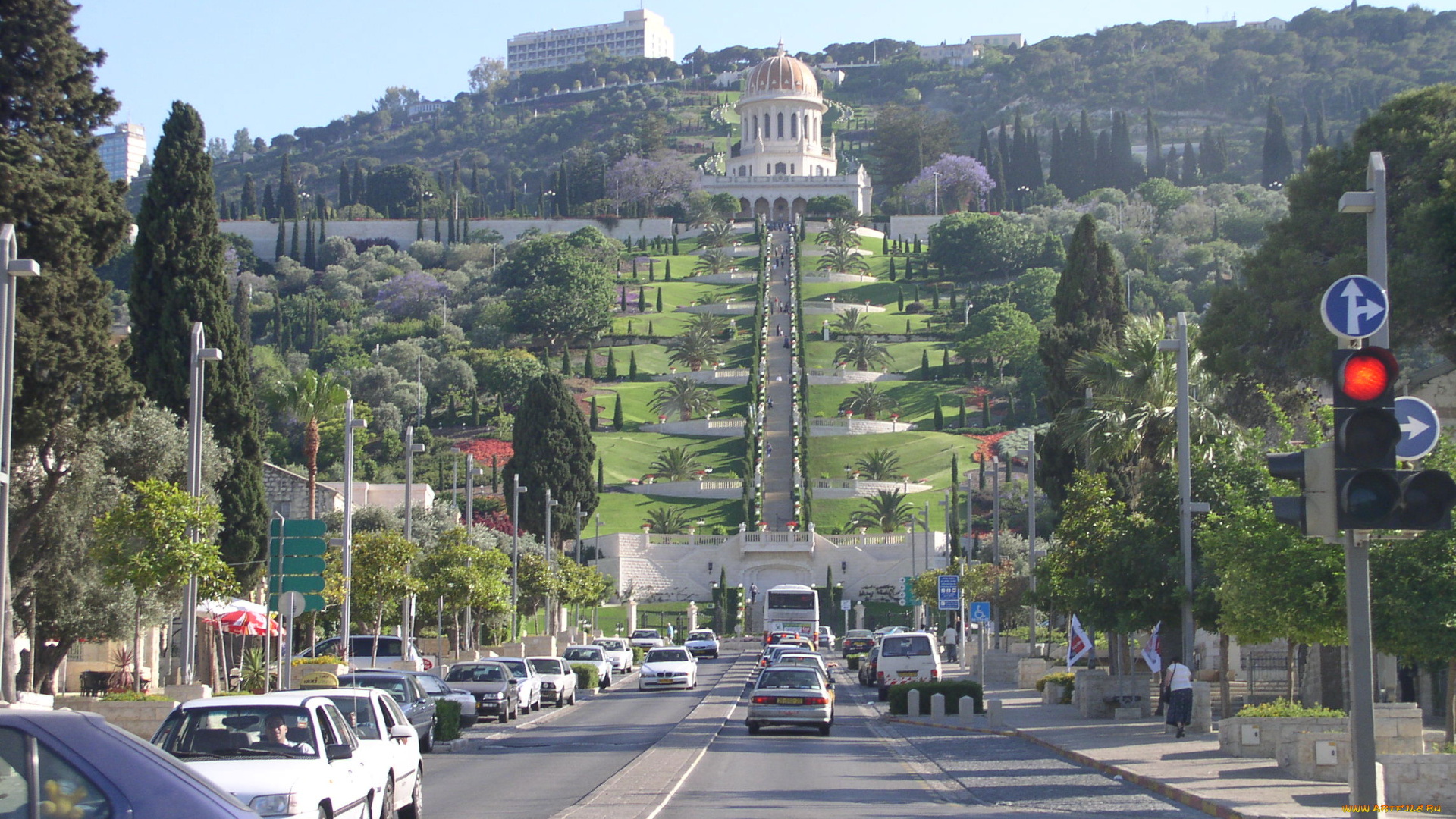 haifa, города, улицы, площади, набережные