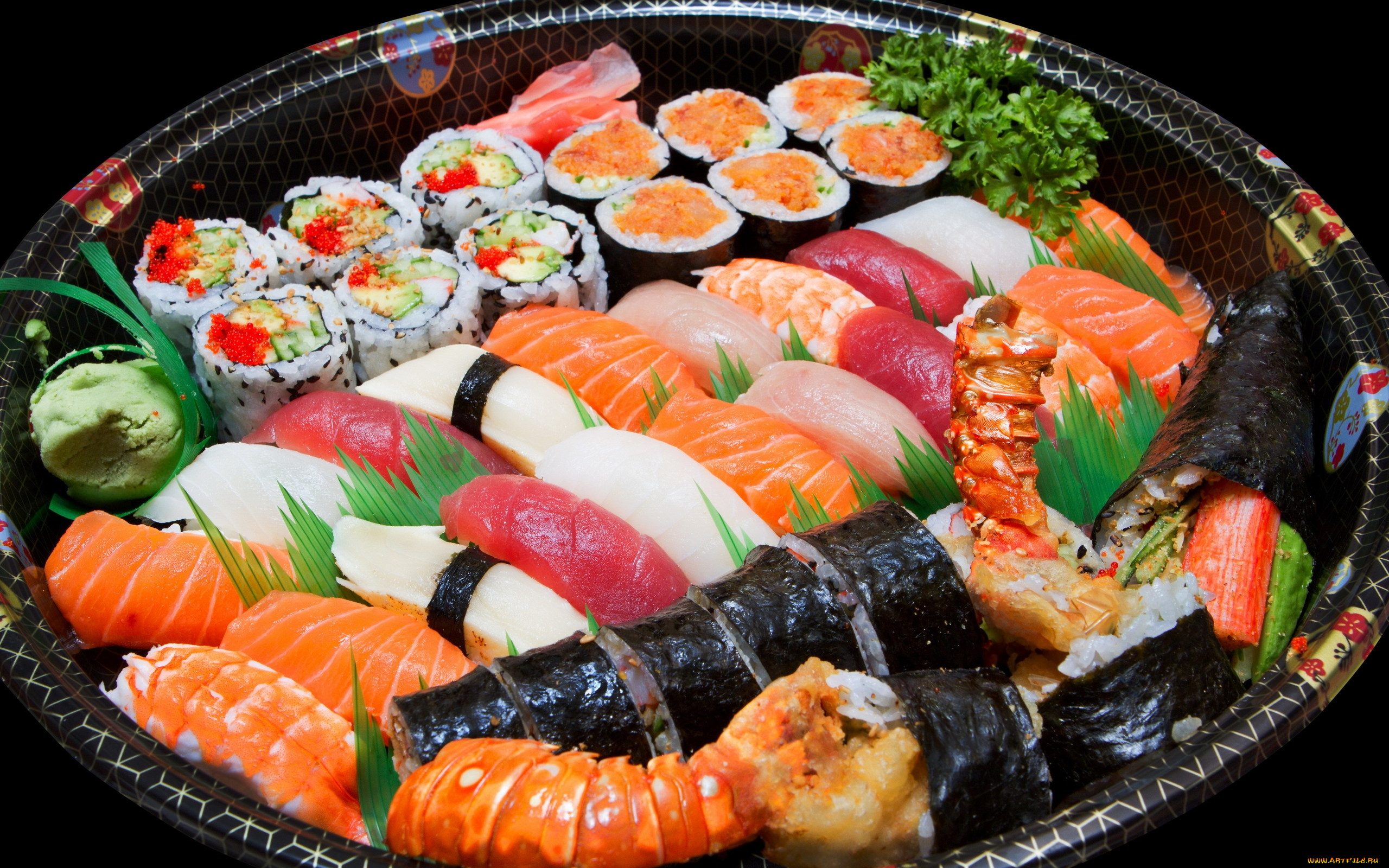 еда, рыба, морепродукты, суши, роллы, лосось, тунец