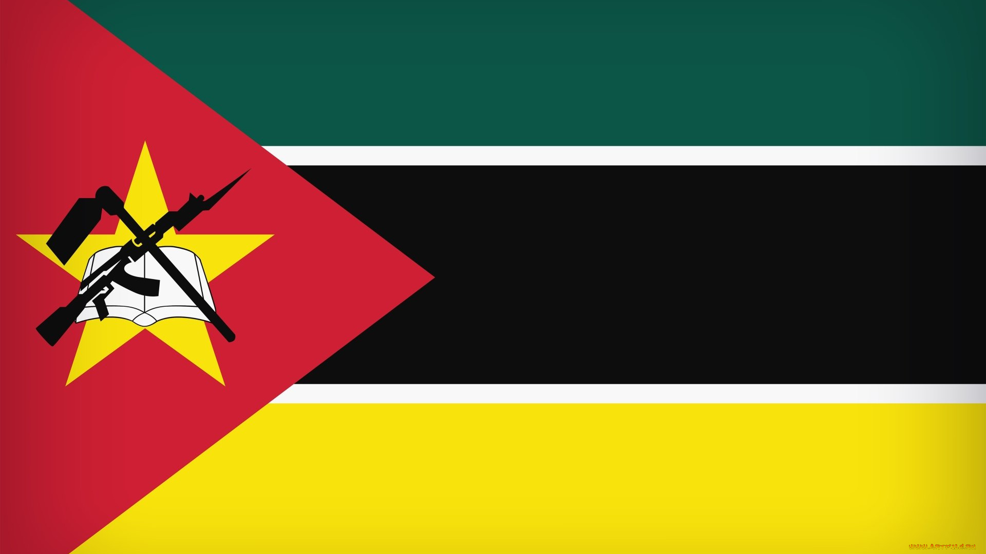разное, флаги, , гербы, mozambique, misc, flag