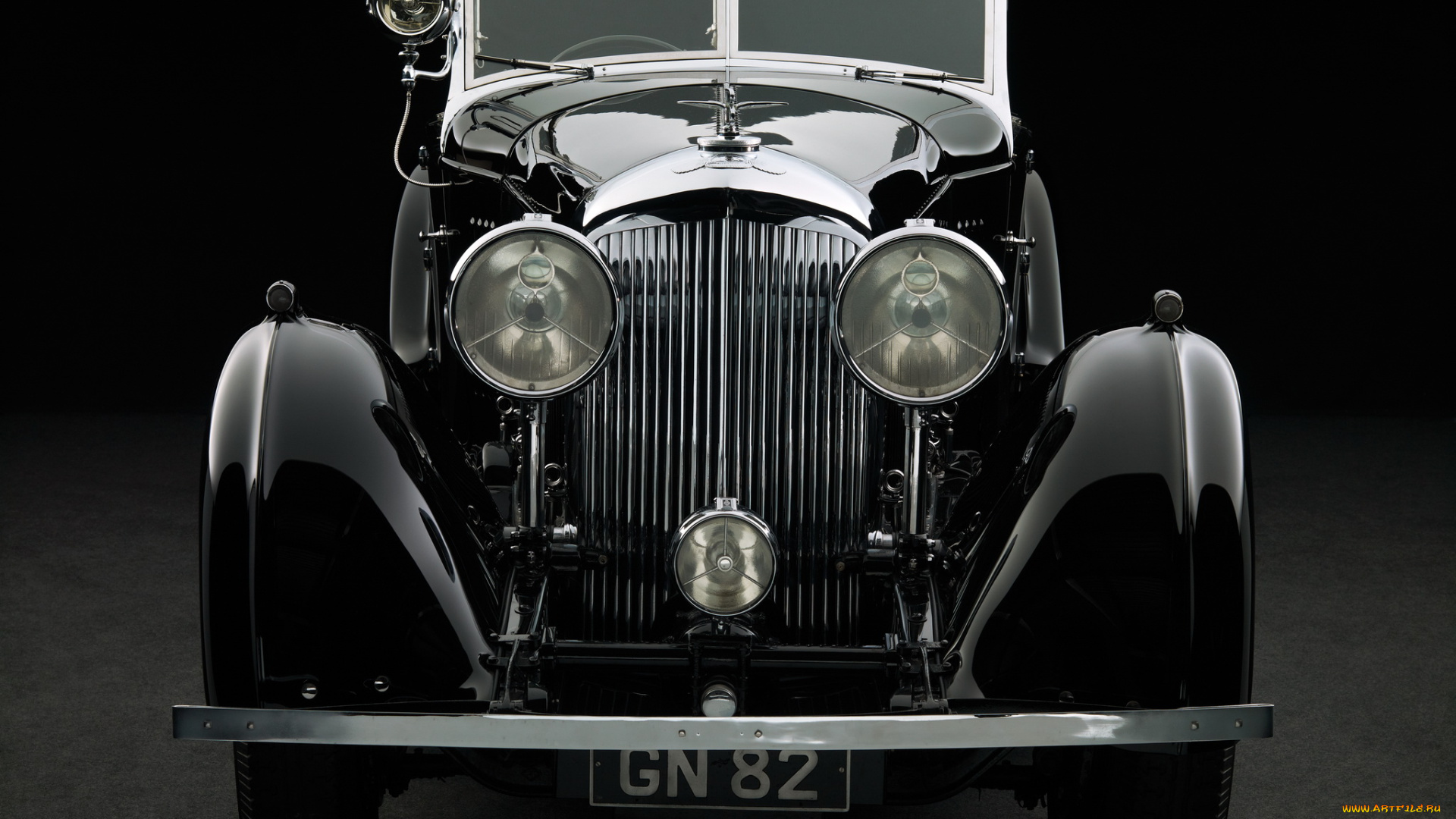 автомобили, классика, темный, barker, cabriolet, 1931г, coupe, sports, bentley, 8, litre, yr5099