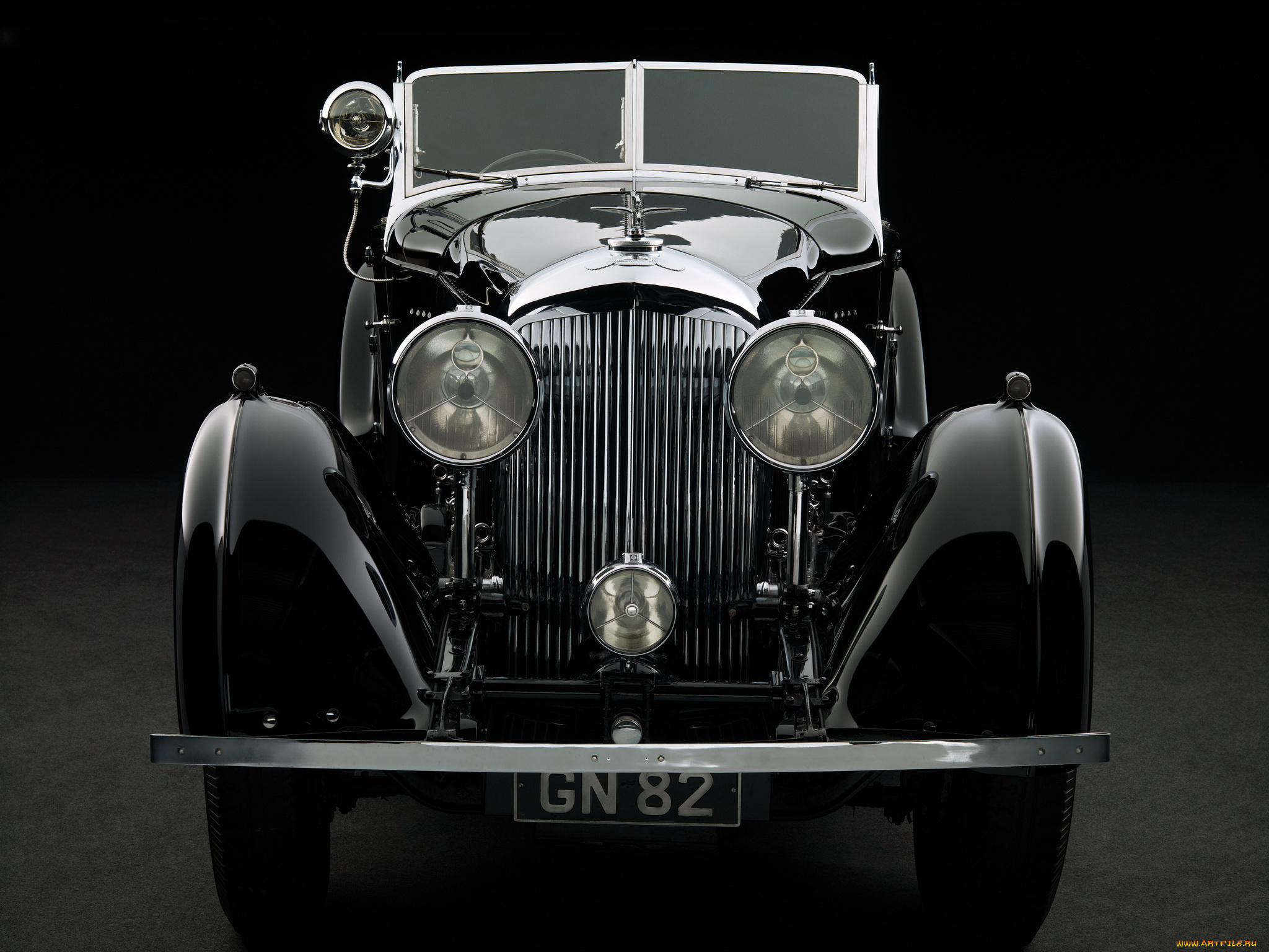 автомобили, классика, темный, barker, cabriolet, 1931г, coupe, sports, bentley, 8, litre, yr5099