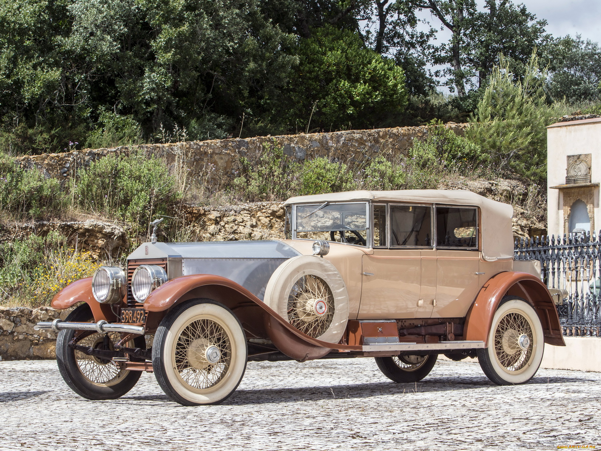 автомобили, rolls-royce, co, 1925г, all-weather, 40-50, hp, ghost, silver, locke, tourer